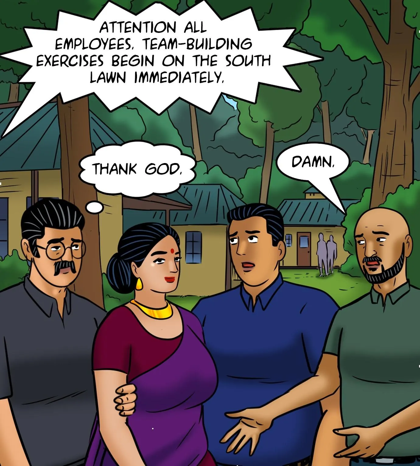 Velamma All Episodes Comics - 109 . Velamma - Episode 109 - Company Picnic - Page 42