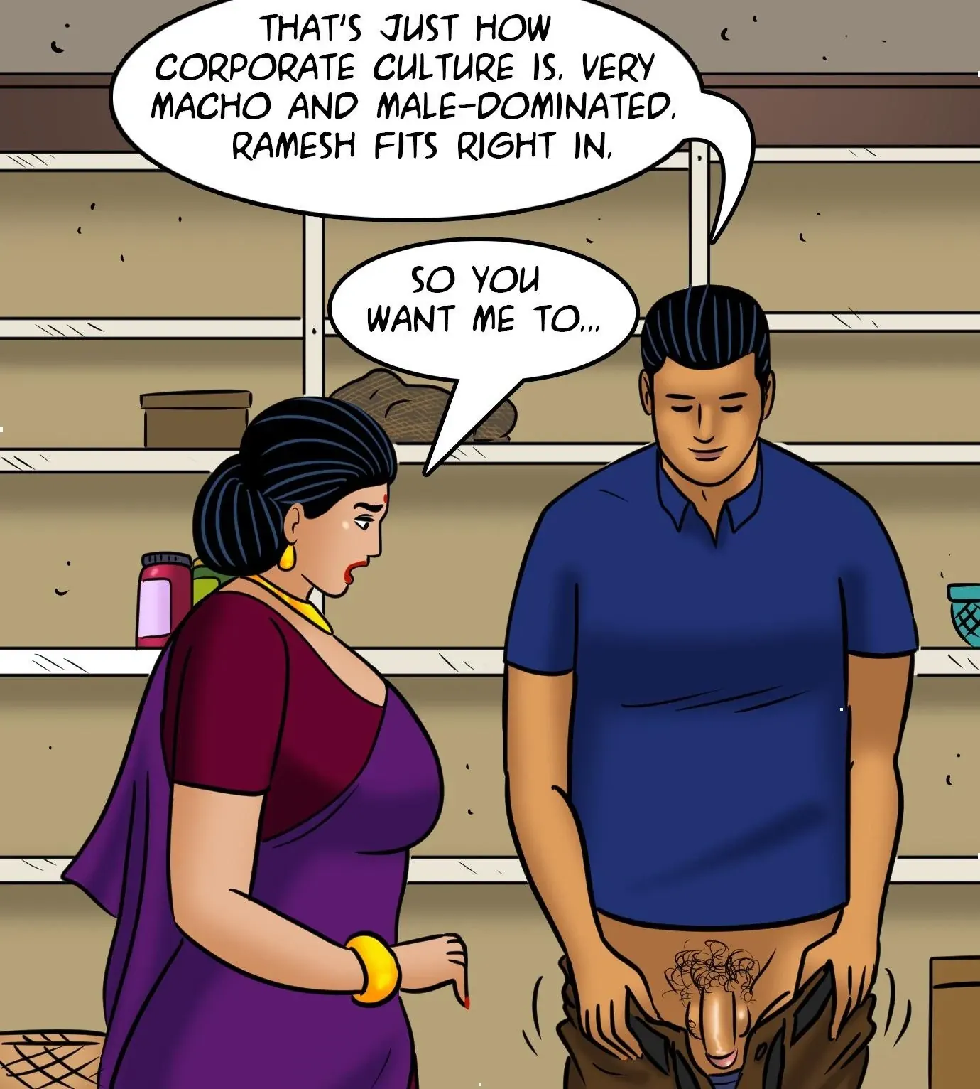 Velamma All Episodes Comics - 109 . Velamma - Episode 109 - Company Picnic - Page 54
