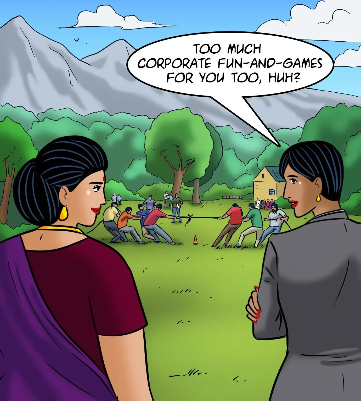 Velamma All Episodes Comics - 109 . Velamma - Episode 109 - Company Picnic - Page 109