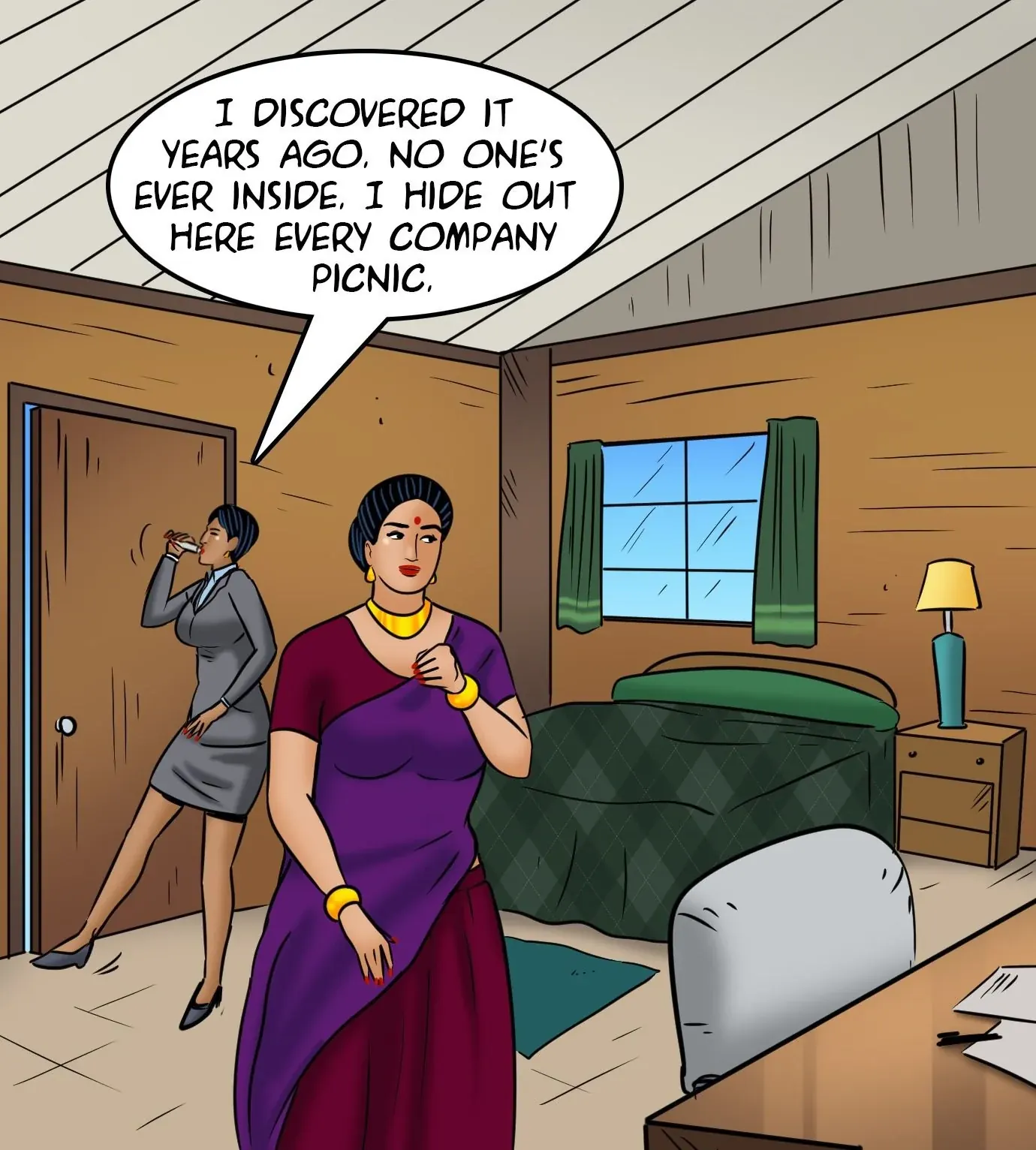 Velamma All Episodes Comics - 109 . Velamma - Episode 109 - Company Picnic - Page 113