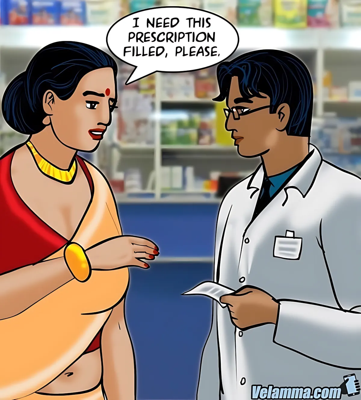 Velamma All Episodes Comics - 74 . Velamma - Episode 74 - Velamma's Hidden Treasure - Page 58