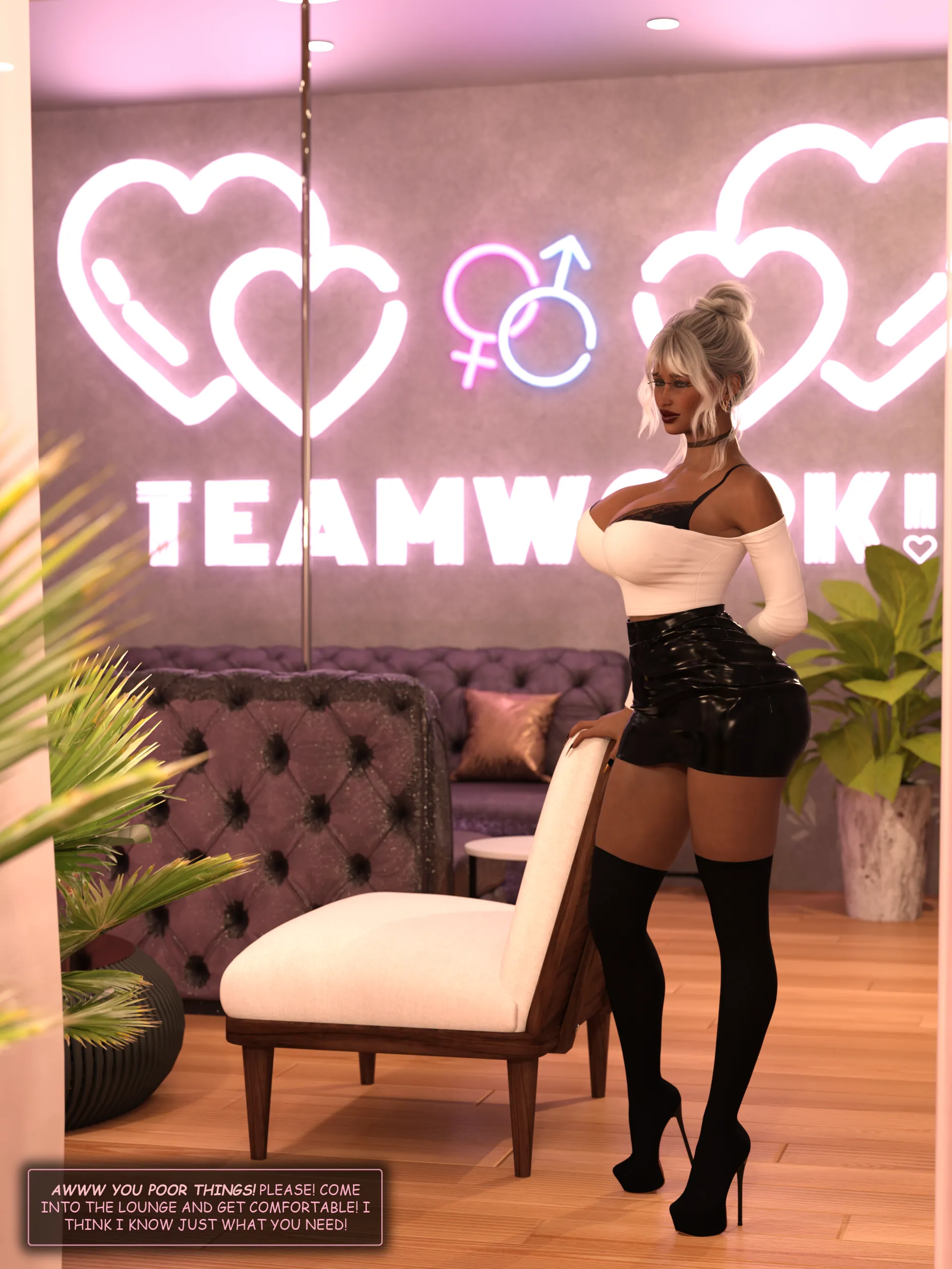Nikki’s Nine to Five [H Bof 3DX] - 1 . Nikki's Nine to Five - Chapter 1 - Page 10