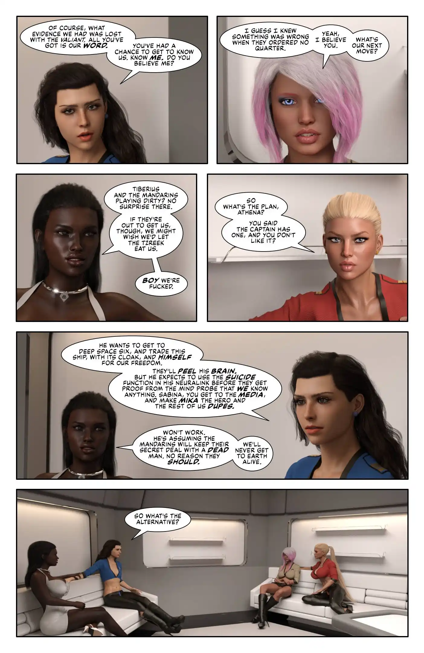 Pirates Of The Coal Sack [DangerousLines] - 5.5 . Pirates Of The Coal Sack - Chapter 5.5 - Page 10