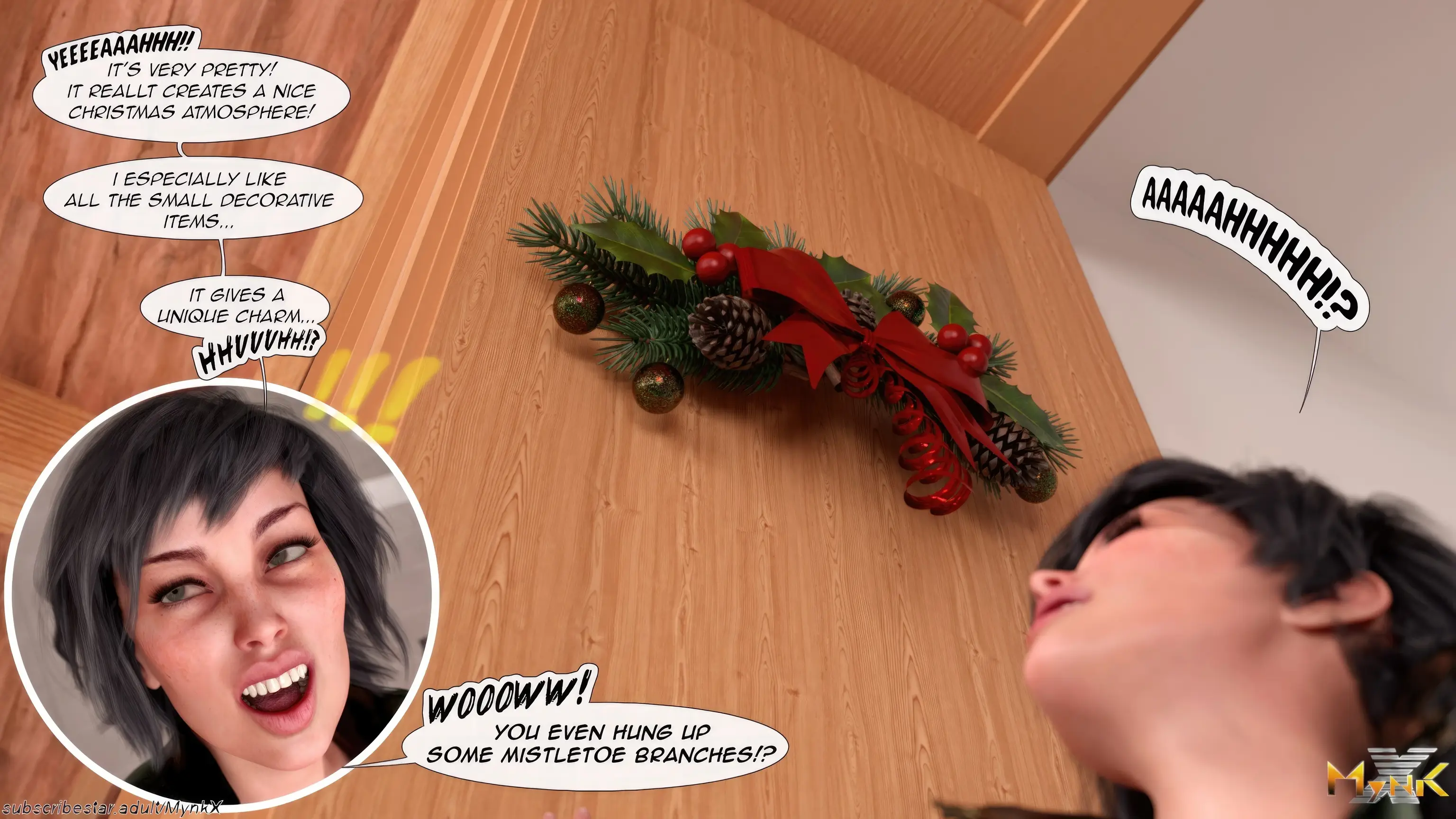 Under a Christmas Spring [Mynkx] - 1 . Under a Christmas Spring - Chapter 1 - Page 12