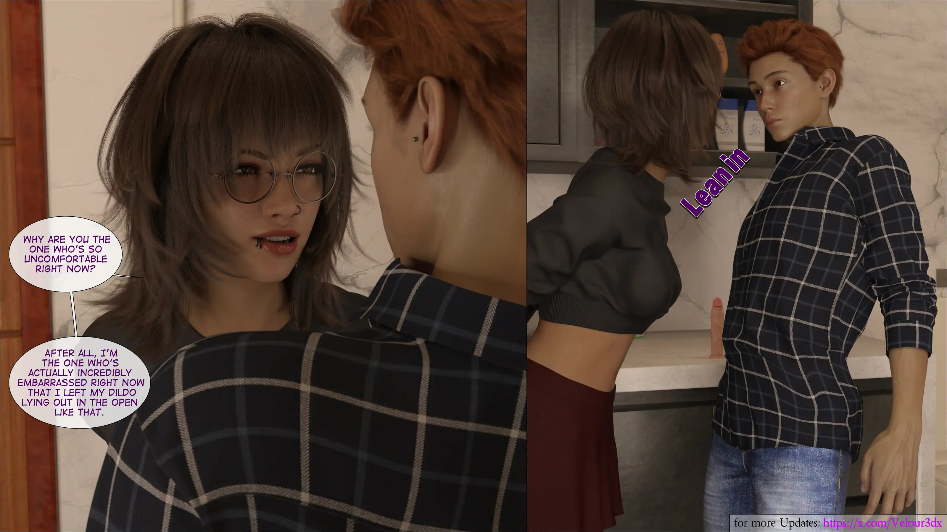 Curious Roommates [Velour3DX] - 1 . Curious Roommates - Chapter 1 - Page 21