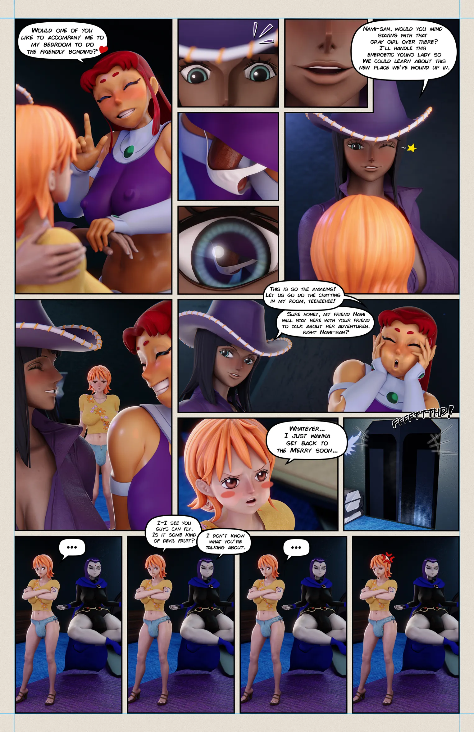 Futaverse [NaaNBeat, Hydro] - 1 . Futaverse - A Tamaranean's Wish - Chapter 1 - Page 7
