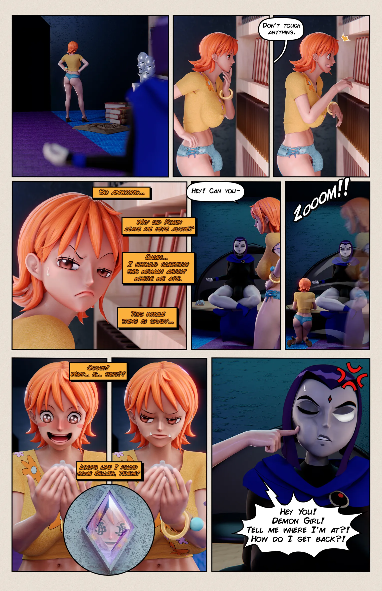 Futaverse [NaaNBeat, Hydro] - 1 . Futaverse - A Tamaranean's Wish - Chapter 1 - Page 9