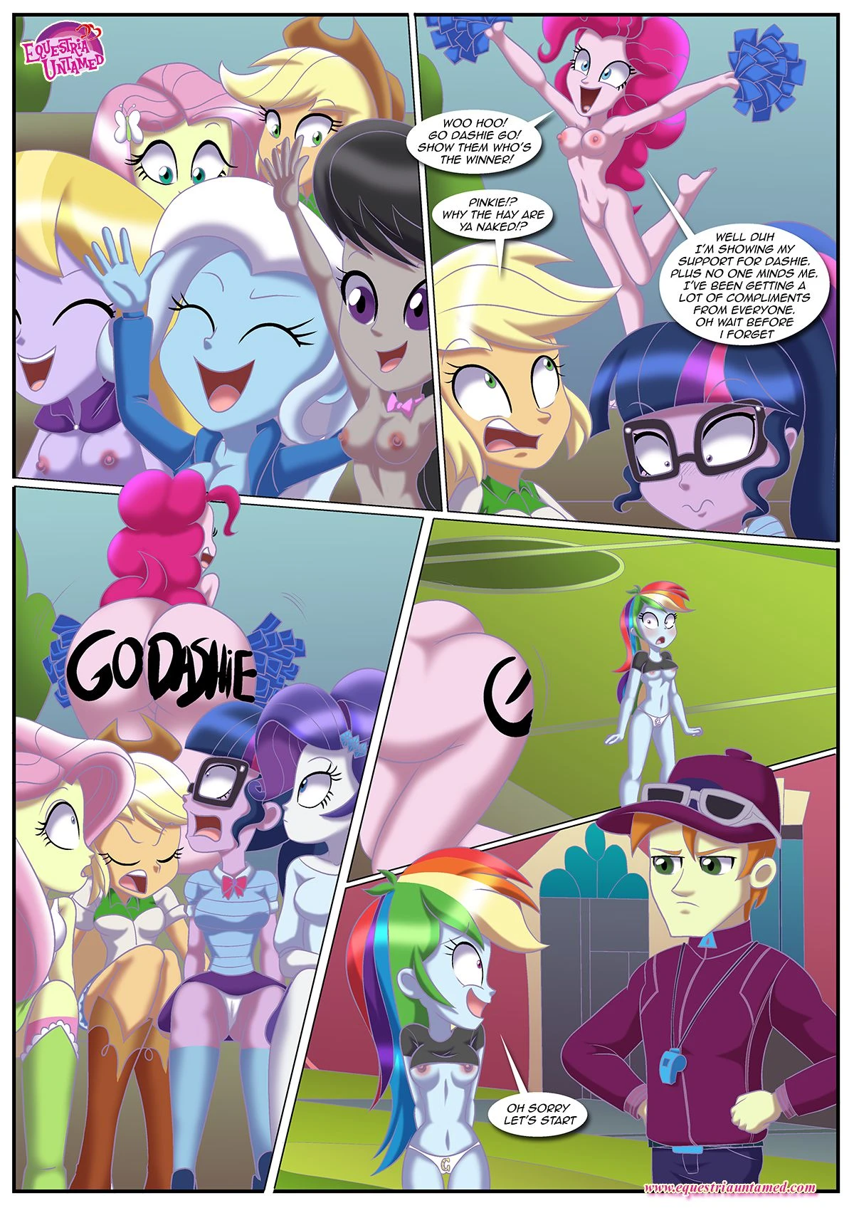 Sex Reeducation (My Little Pony – Equestria Girls) [Palcomix] - 1 . Sex Reeducation - (My Little Pony - Equestria Girls) [Palcomix] - Page 6