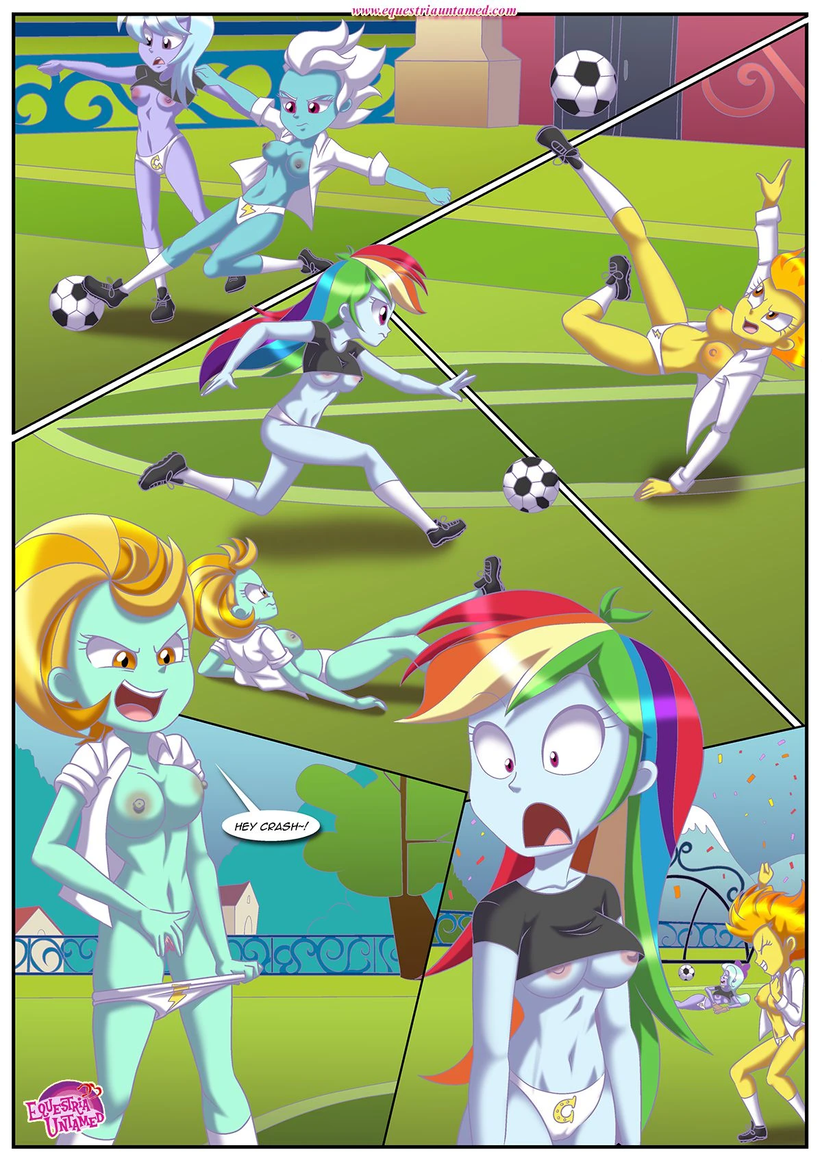Sex Reeducation (My Little Pony – Equestria Girls) [Palcomix] - 1 . Sex Reeducation - (My Little Pony - Equestria Girls) [Palcomix] - Page 7