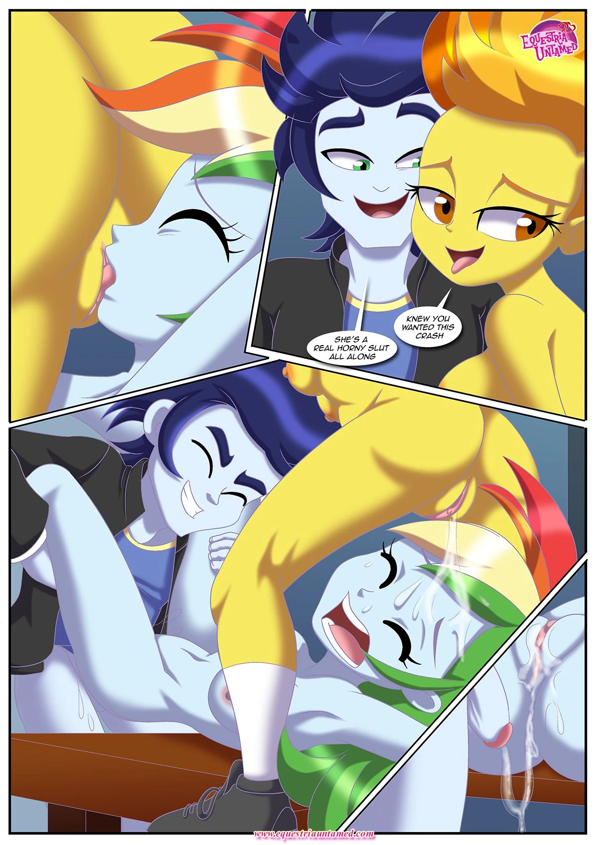 Sex Reeducation (My Little Pony – Equestria Girls) [Palcomix] - 1 . Sex Reeducation - (My Little Pony - Equestria Girls) [Palcomix] - Page 13