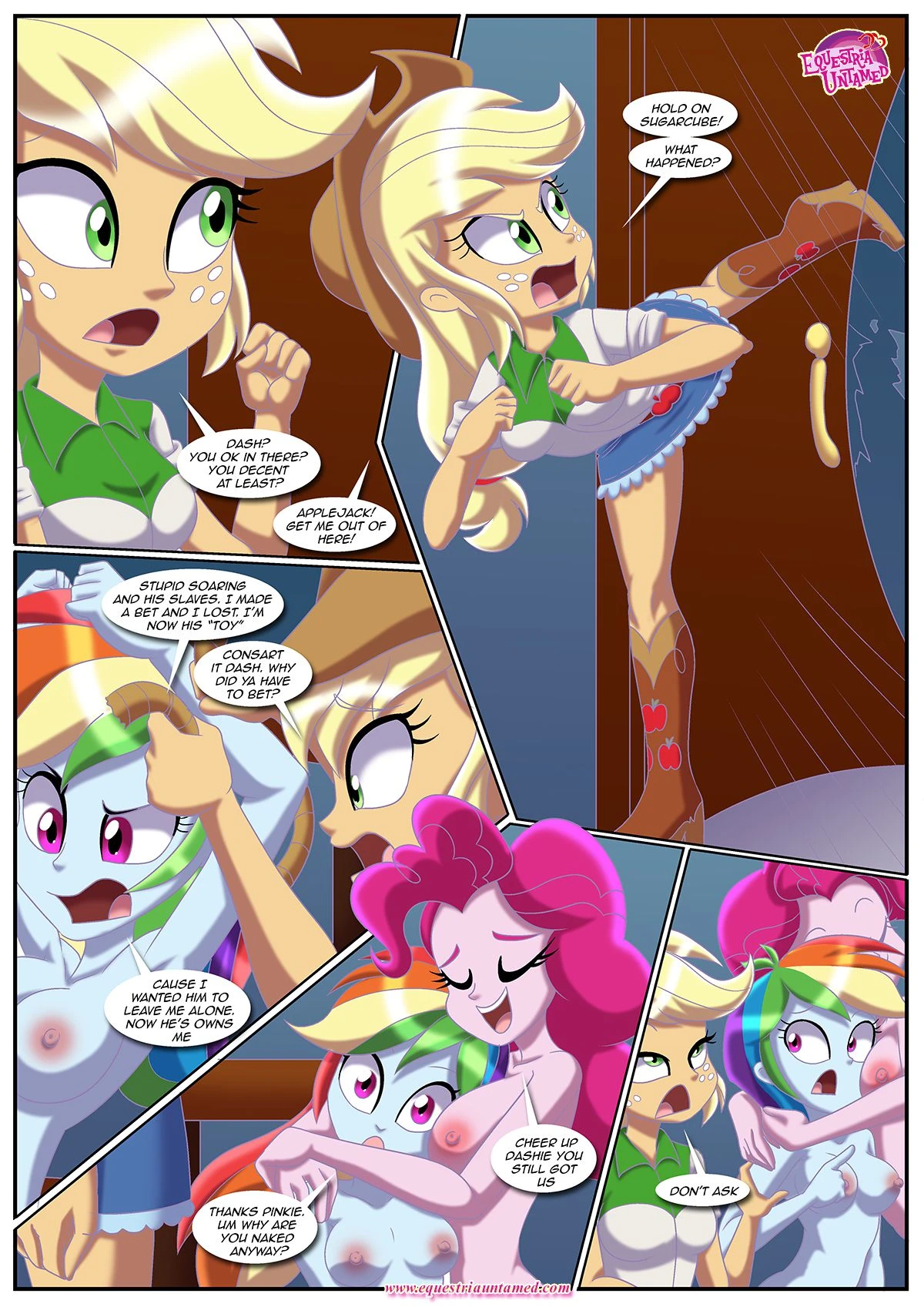 Sex Reeducation (My Little Pony – Equestria Girls) [Palcomix] - 1 . Sex Reeducation - (My Little Pony - Equestria Girls) [Palcomix] - Page 19