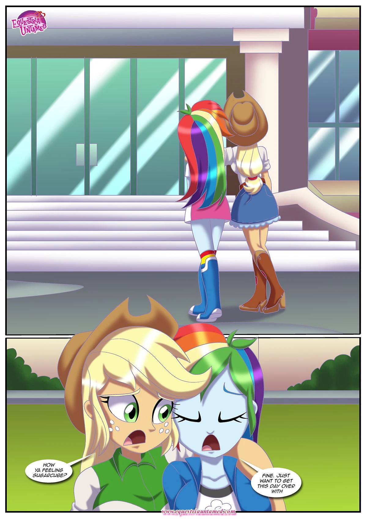 Sex Reeducation (My Little Pony – Equestria Girls) [Palcomix] - 1 . Sex Reeducation - (My Little Pony - Equestria Girls) [Palcomix] - Page 21