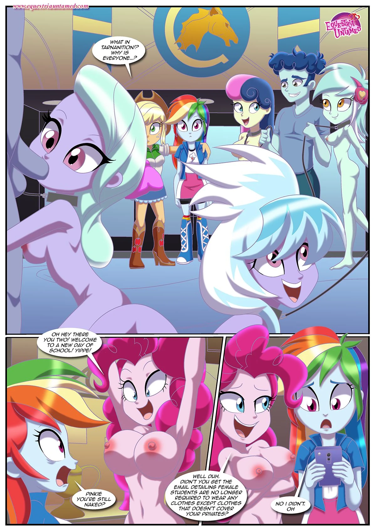 Sex Reeducation (My Little Pony – Equestria Girls) [Palcomix] - 1 . Sex Reeducation - (My Little Pony - Equestria Girls) [Palcomix] - Page 22