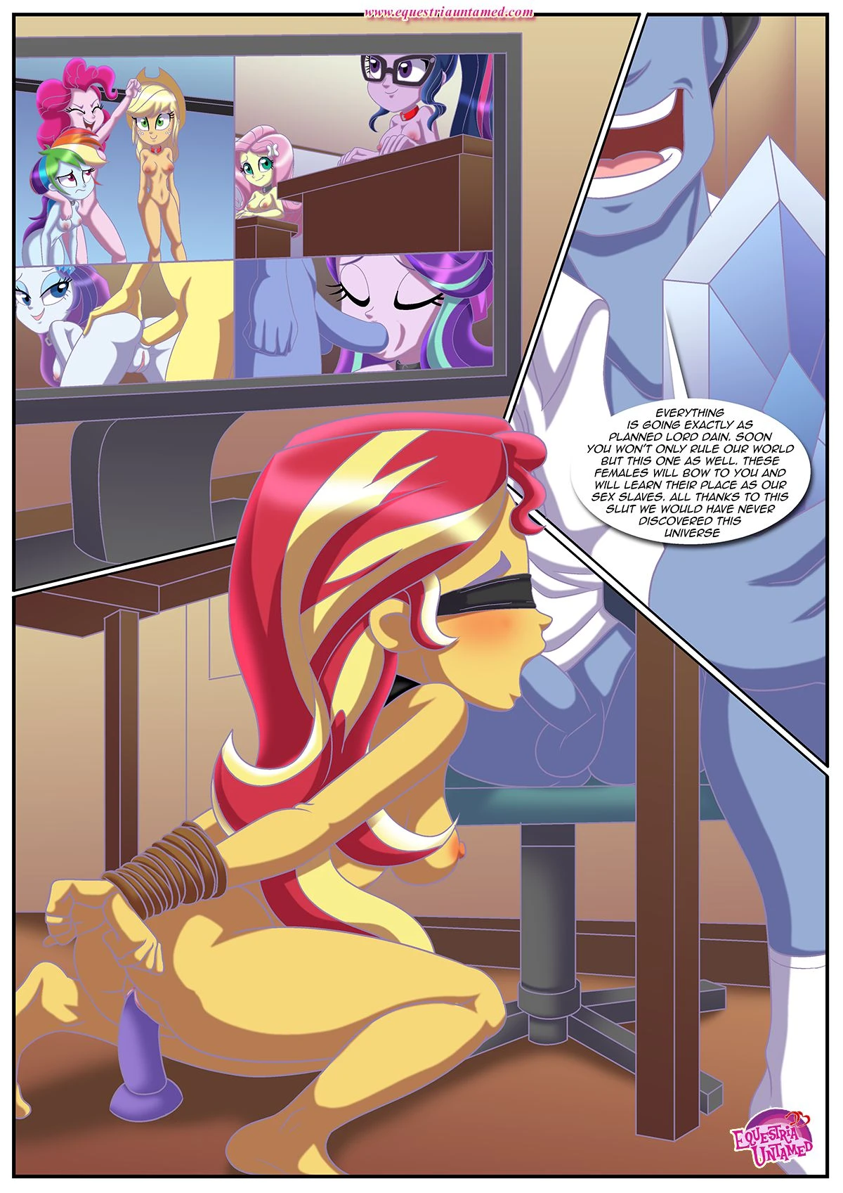Sex Reeducation (My Little Pony – Equestria Girls) [Palcomix] - 1 . Sex Reeducation - (My Little Pony - Equestria Girls) [Palcomix] - Page 29