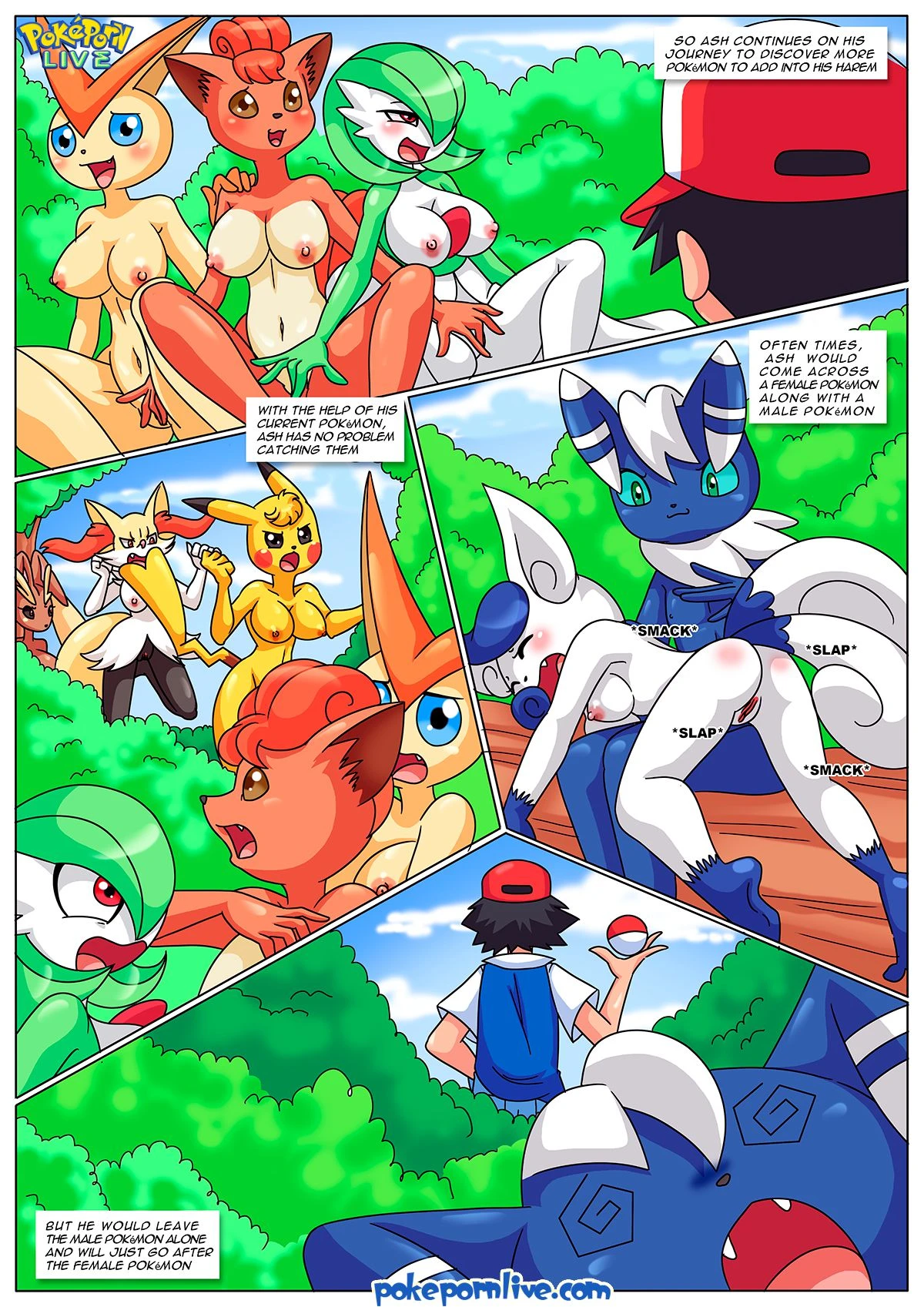The Pokemon Master (Pokemon) [Palcomix] - 1 . The Pokemon Master - (Pokemon) [Palcomix] - Page 8