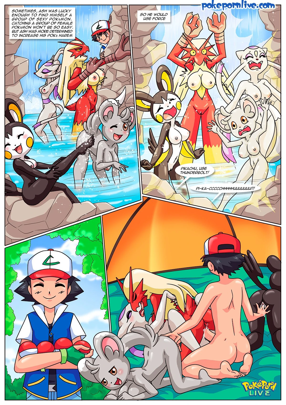 The Pokemon Master (Pokemon) [Palcomix] - 1 . The Pokemon Master - (Pokemon) [Palcomix] - Page 10