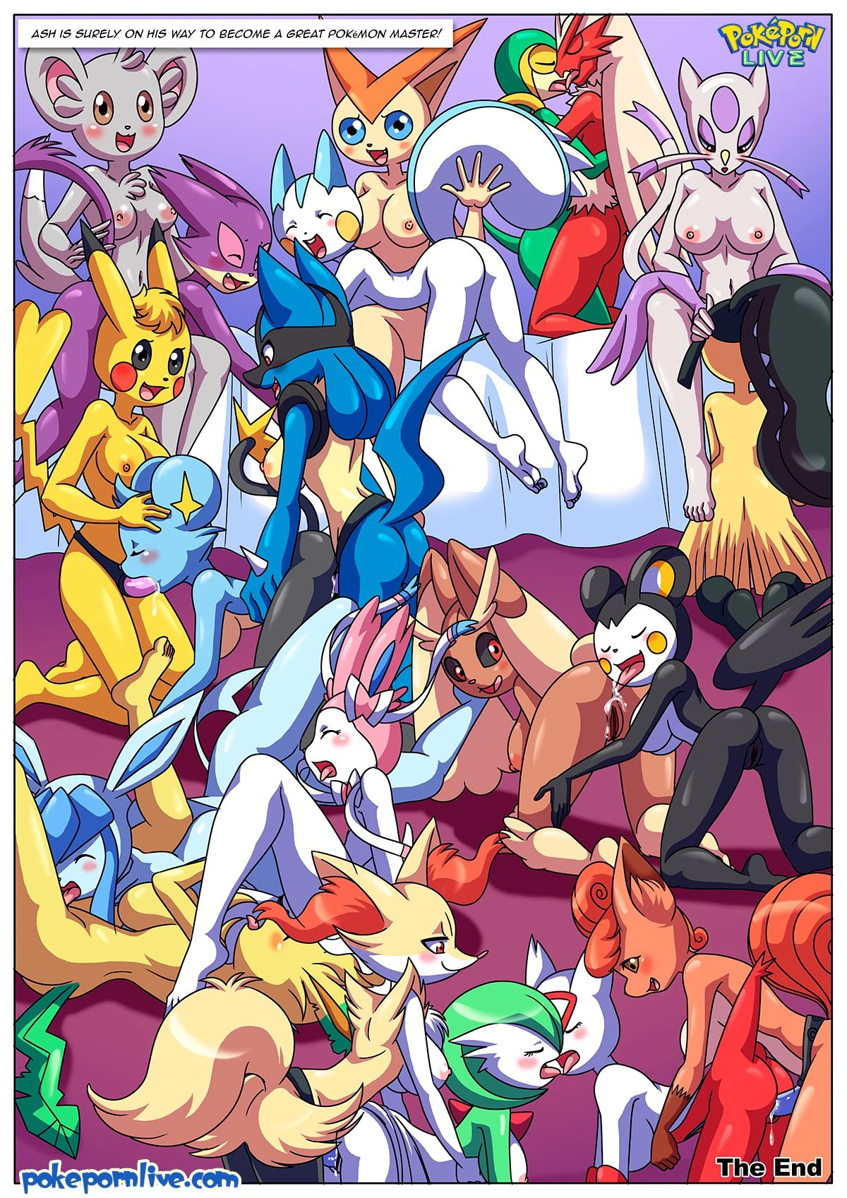 The Pokemon Master (Pokemon) [Palcomix] - 1 . The Pokemon Master - (Pokemon) [Palcomix] - Page 21