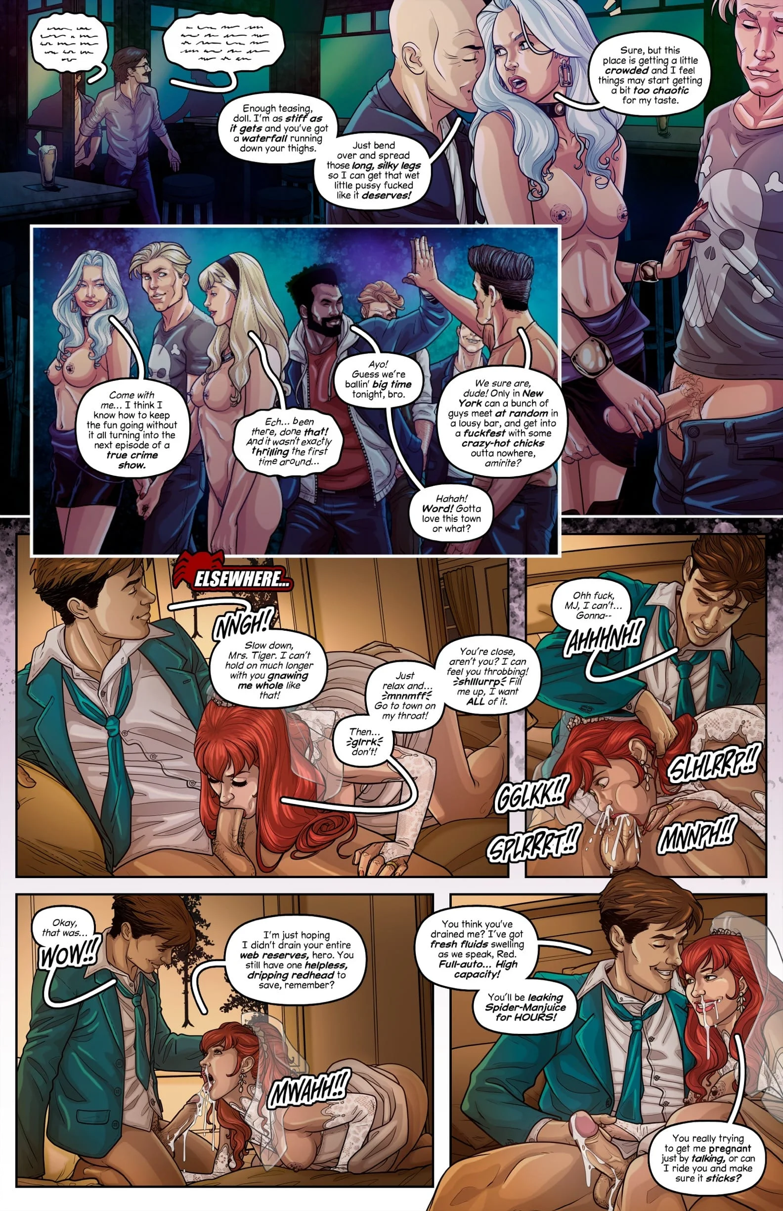 The Newly Webs (Spider-Man) - 1 . The Newly Webs - Chapter 1 [Tracy Scops] - Page 7