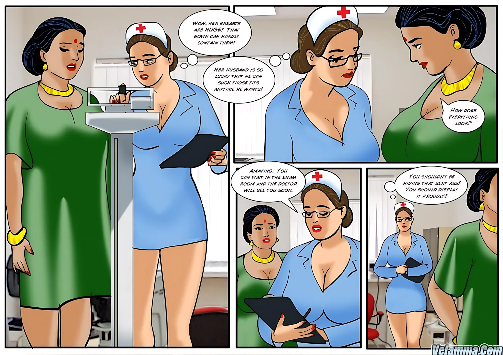 Velamma All Episodes Comics - 28 . Velamma - Episode 28 - Doctor Visit - Page 5