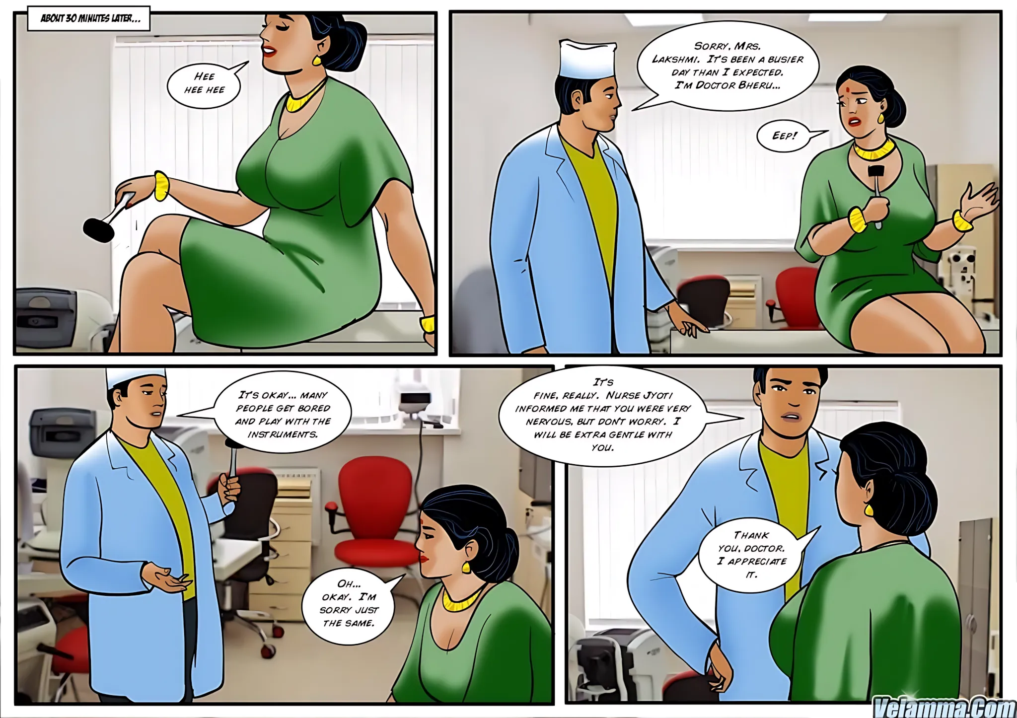 Velamma All Episodes Comics - 28 . Velamma - Episode 28 - Doctor Visit - Page 6