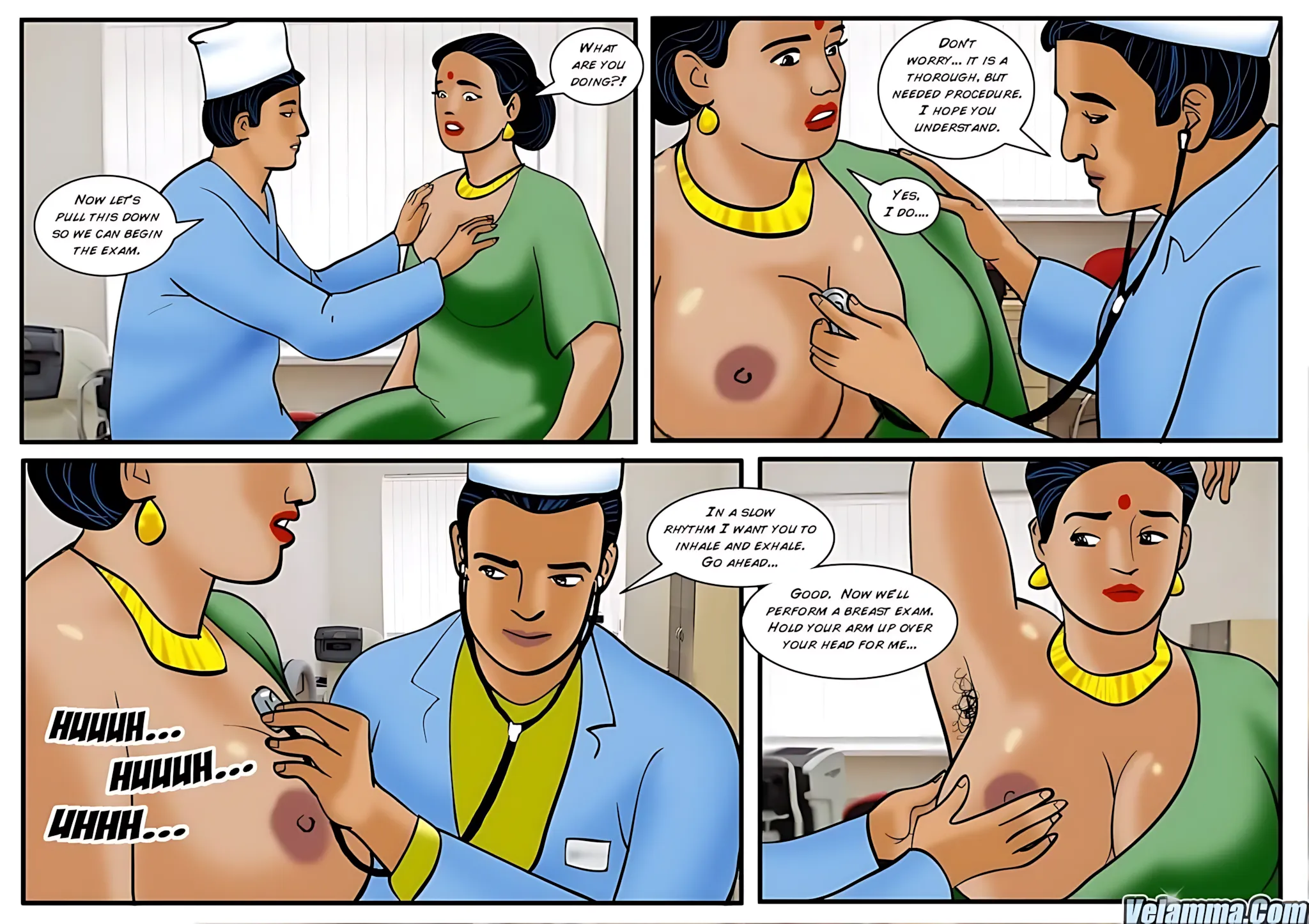 Velamma All Episodes Comics - 28 . Velamma - Episode 28 - Doctor Visit - Page 7