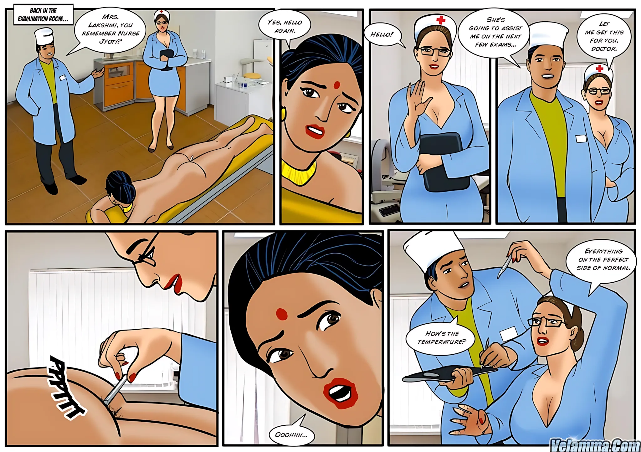 Velamma All Episodes Comics - 28 . Velamma - Episode 28 - Doctor Visit - Page 14