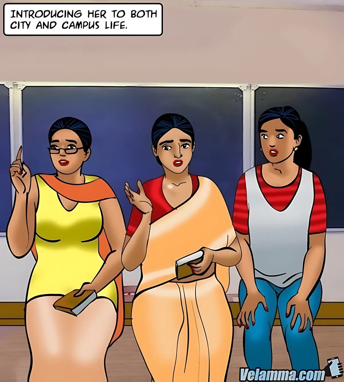 Velamma All Episodes Comics - 70 . Velamma - Episode 70 - Peek-A-Boo, I See You! - Page 2