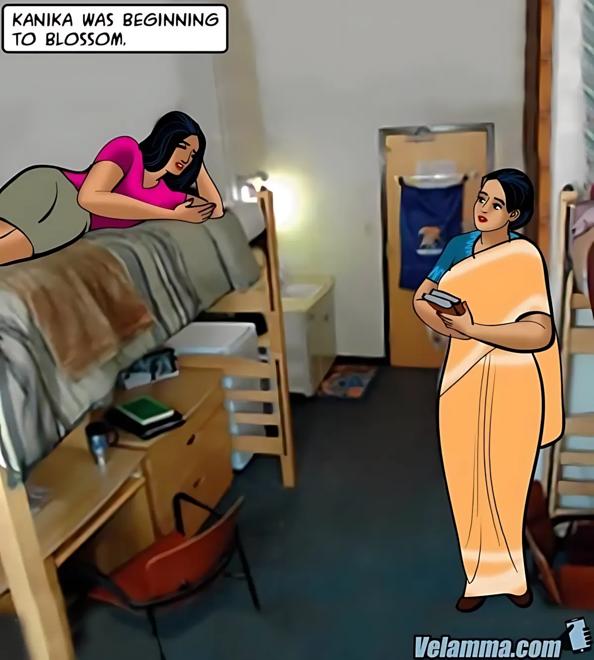 Velamma All Episodes Comics - 70 . Velamma - Episode 70 - Peek-A-Boo, I See You! - Page 4