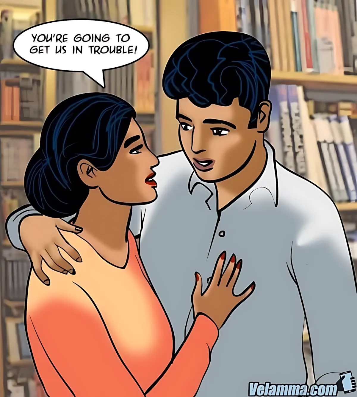 Velamma All Episodes Comics - 70 . Velamma - Episode 70 - Peek-A-Boo, I See You! - Page 18