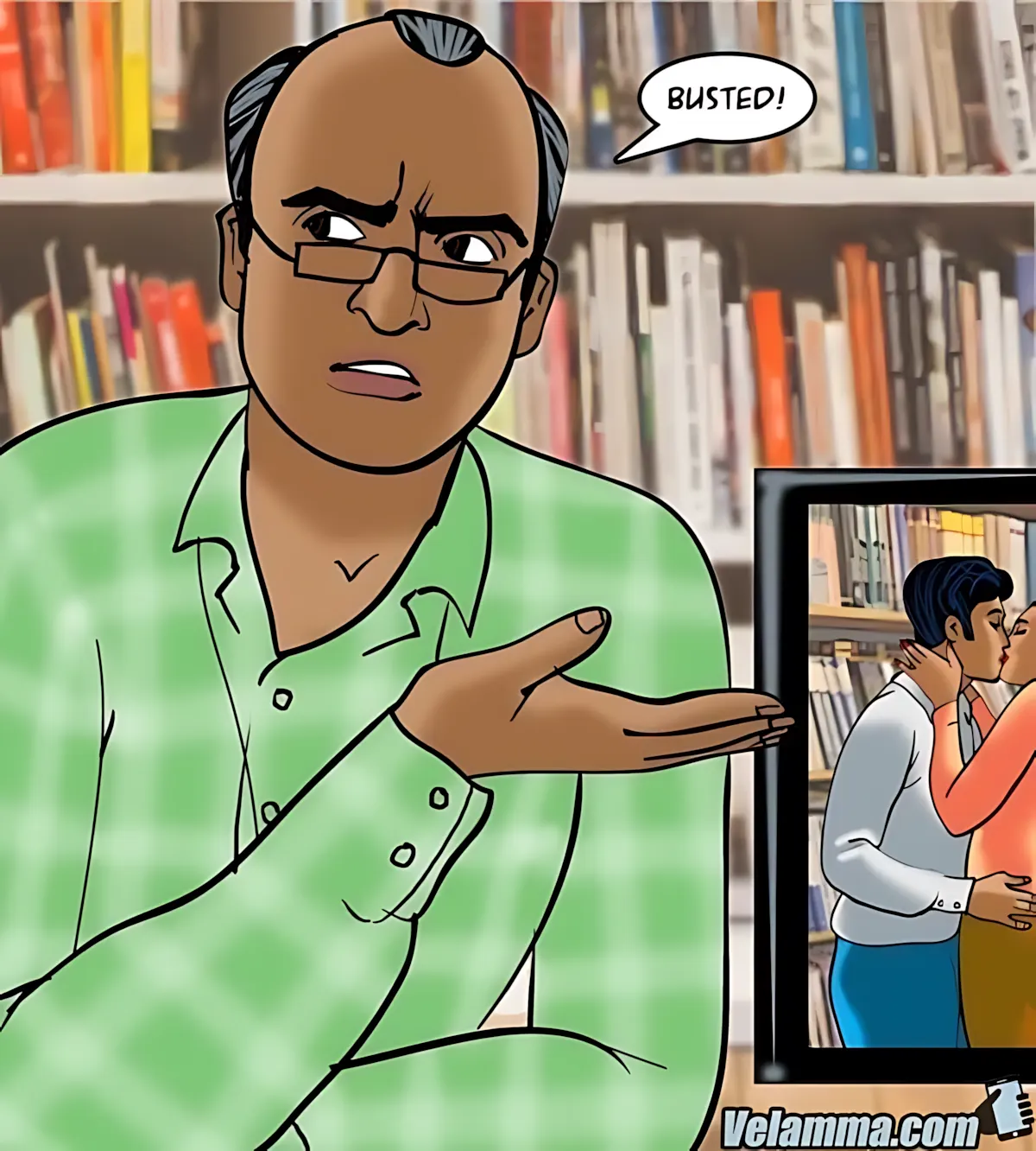 Velamma All Episodes Comics - 70 . Velamma - Episode 70 - Peek-A-Boo, I See You! - Page 35