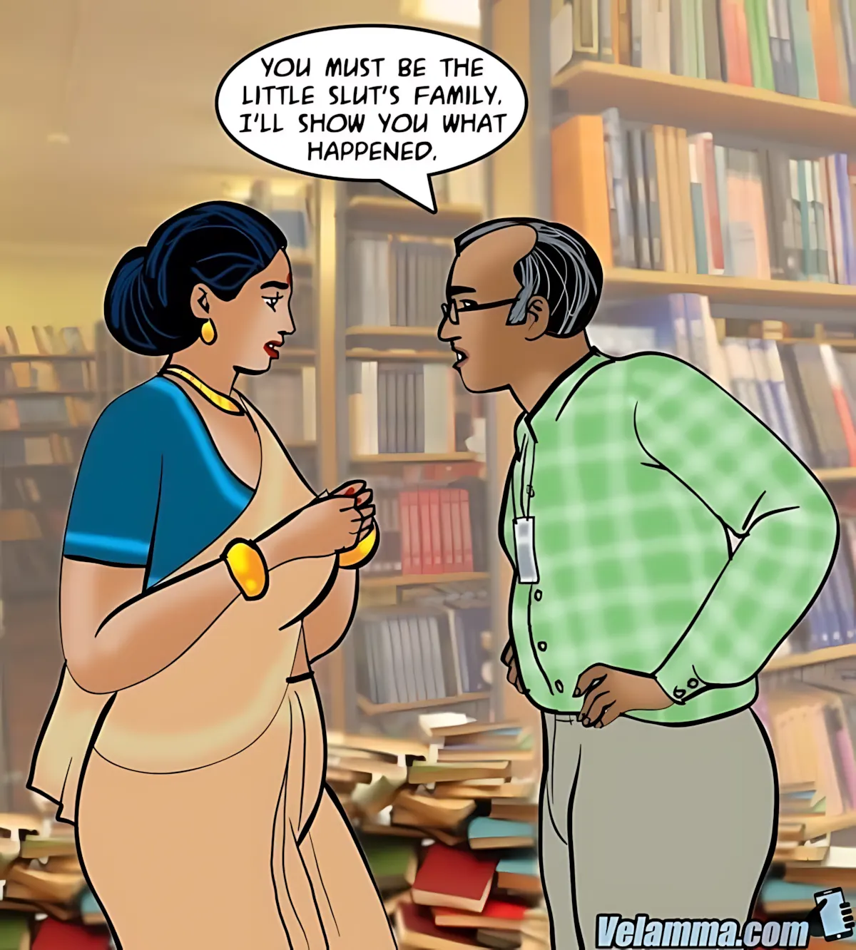 Velamma All Episodes Comics - 70 . Velamma - Episode 70 - Peek-A-Boo, I See You! - Page 53