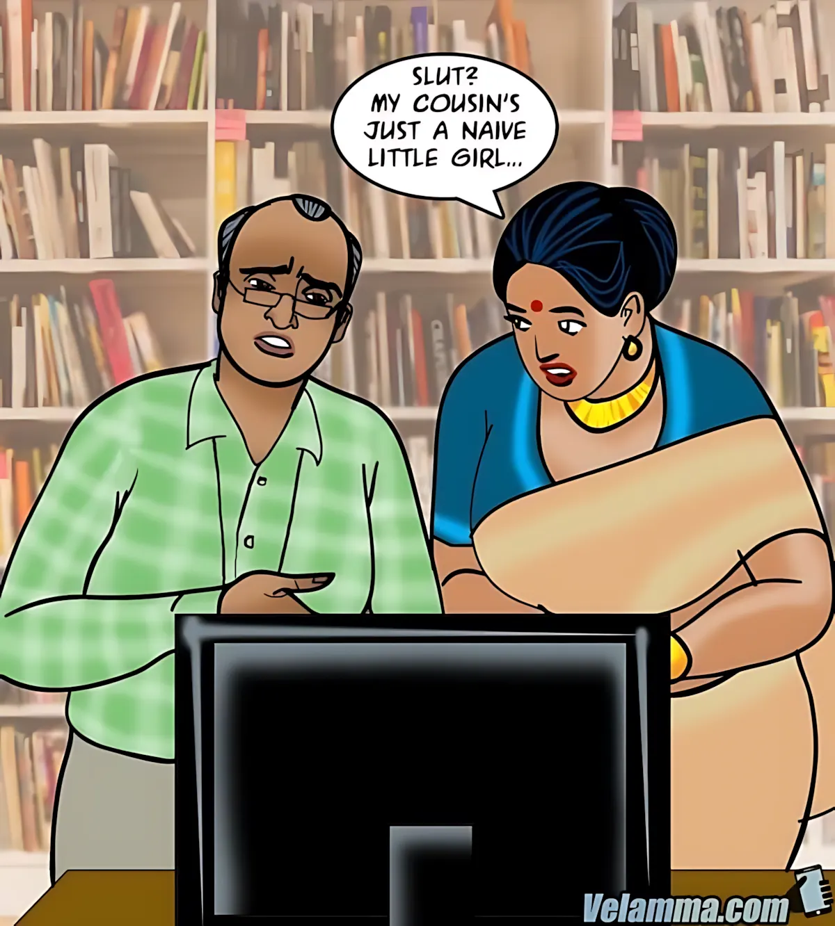 Velamma All Episodes Comics - 70 . Velamma - Episode 70 - Peek-A-Boo, I See You! - Page 54