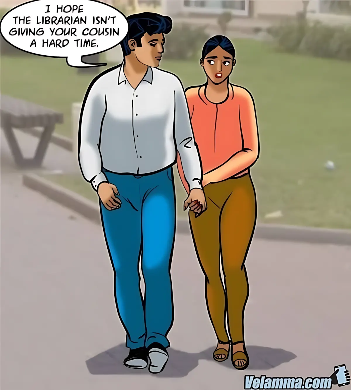 Velamma All Episodes Comics - 70 . Velamma - Episode 70 - Peek-A-Boo, I See You! - Page 86