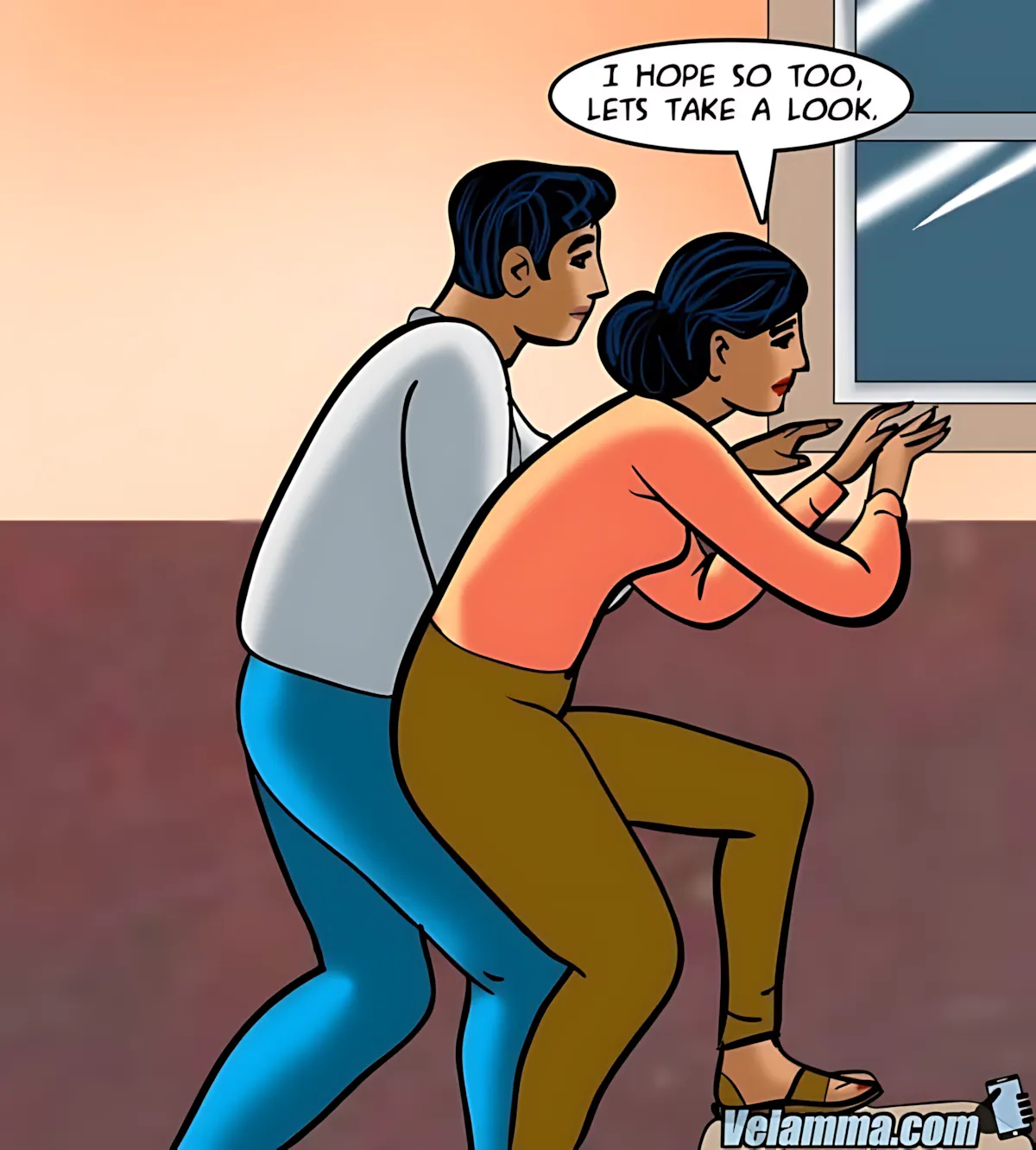 Velamma All Episodes Comics - 70 . Velamma - Episode 70 - Peek-A-Boo, I See You! - Page 87