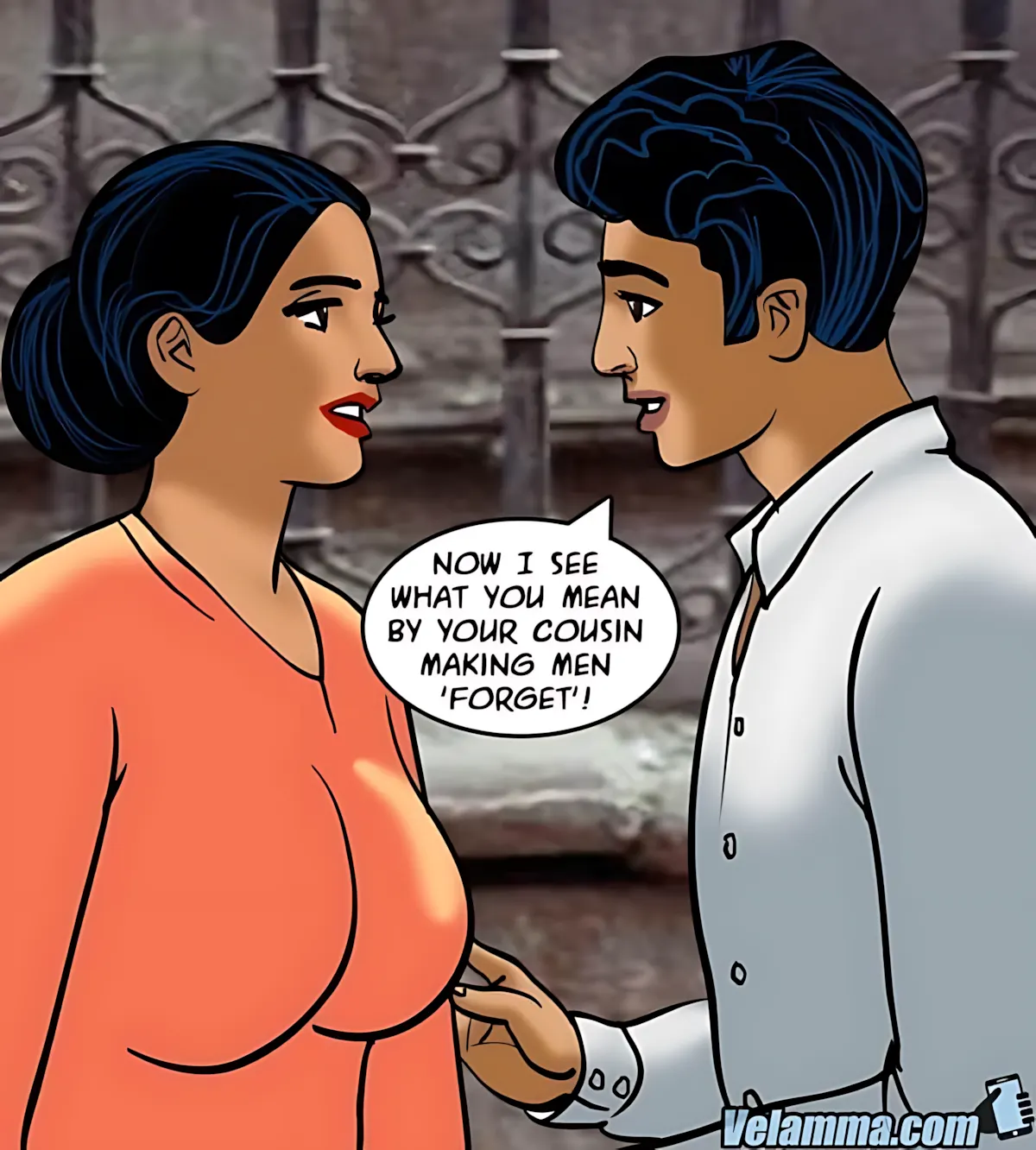 Velamma All Episodes Comics - 70 . Velamma - Episode 70 - Peek-A-Boo, I See You! - Page 90