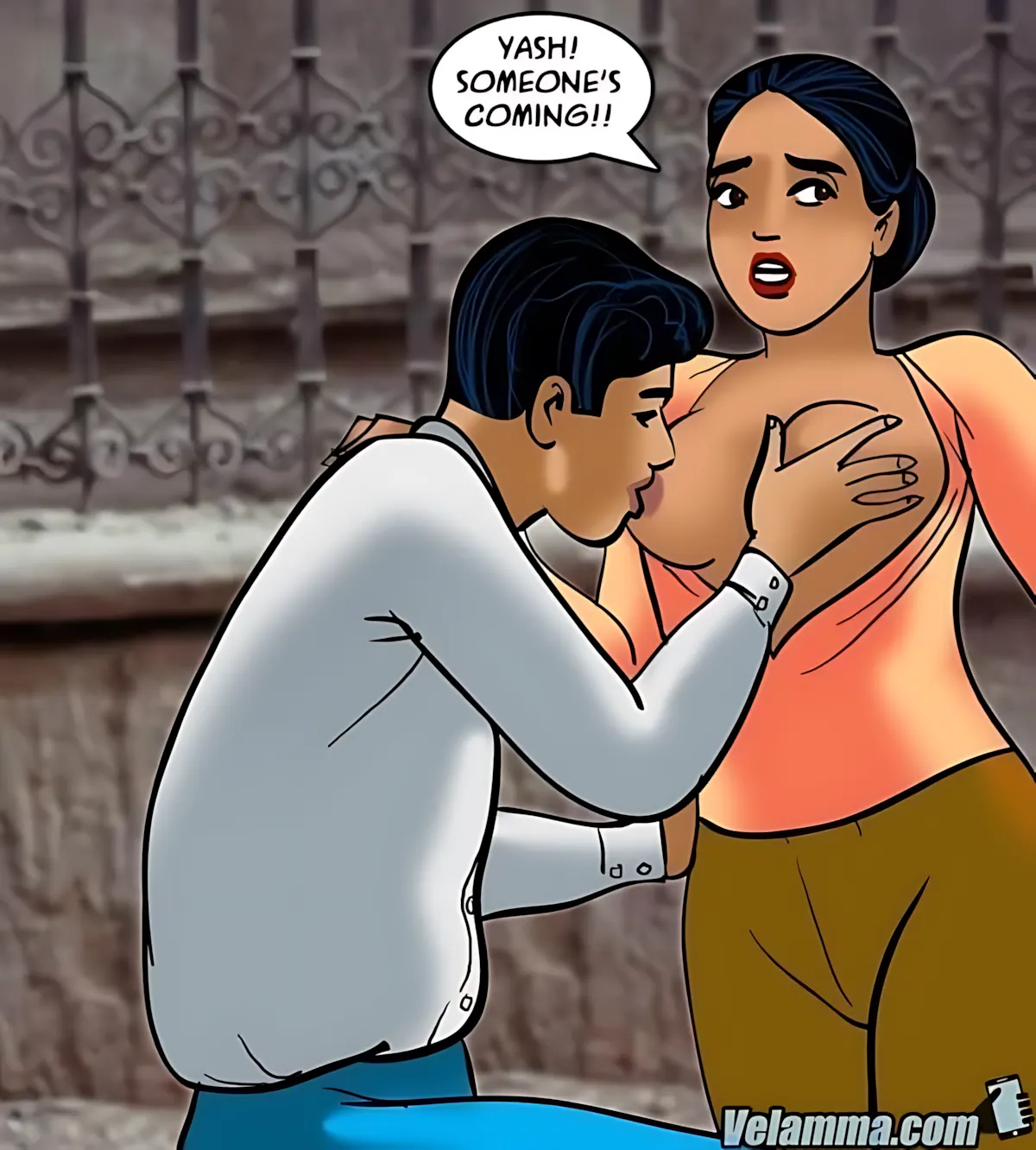 Velamma All Episodes Comics - 70 . Velamma - Episode 70 - Peek-A-Boo, I See You! - Page 99