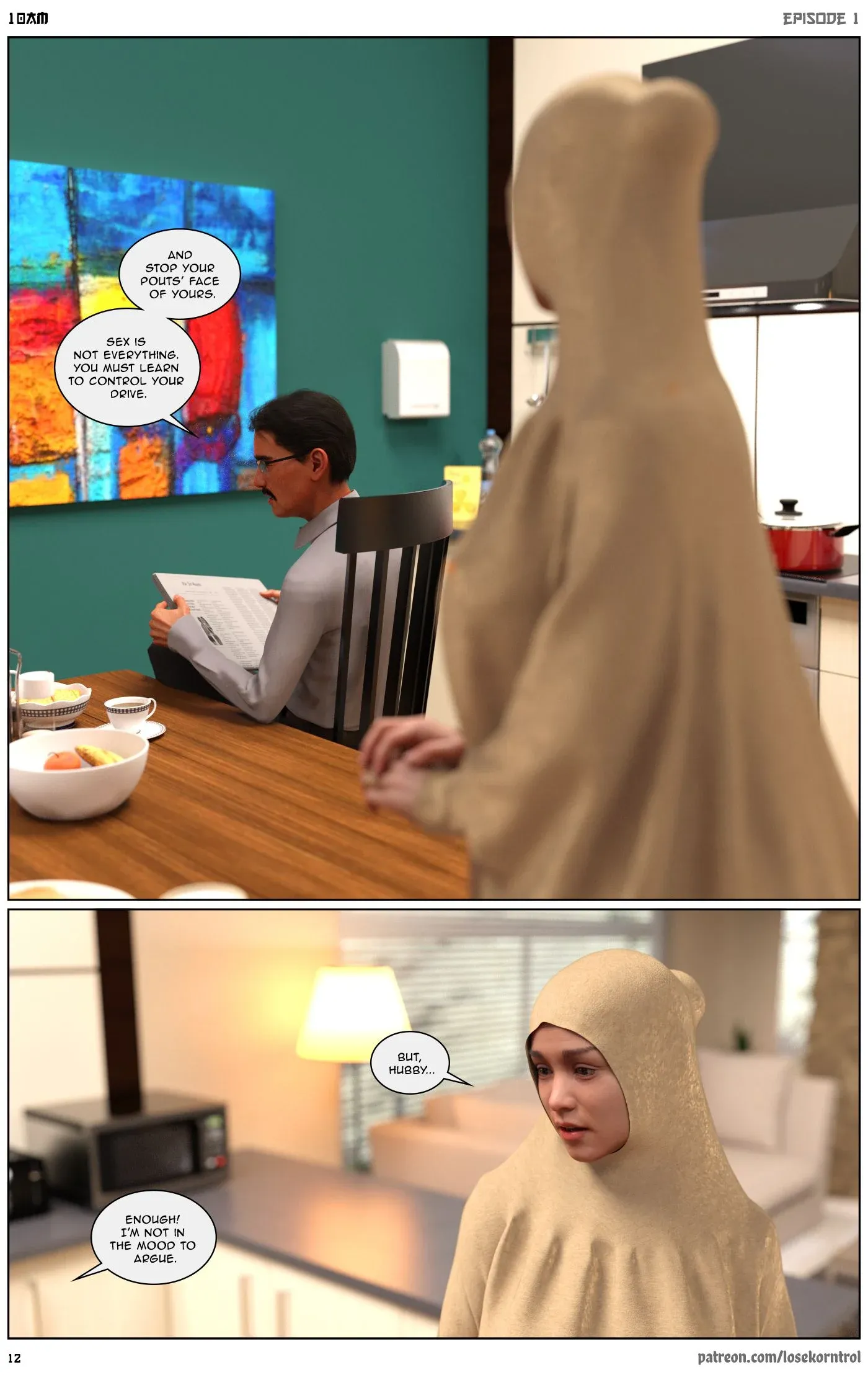 10 AM - 1 . 10 AM - Chapter 1 [LoseKorntrol, Hijab 3DX] - Page 13