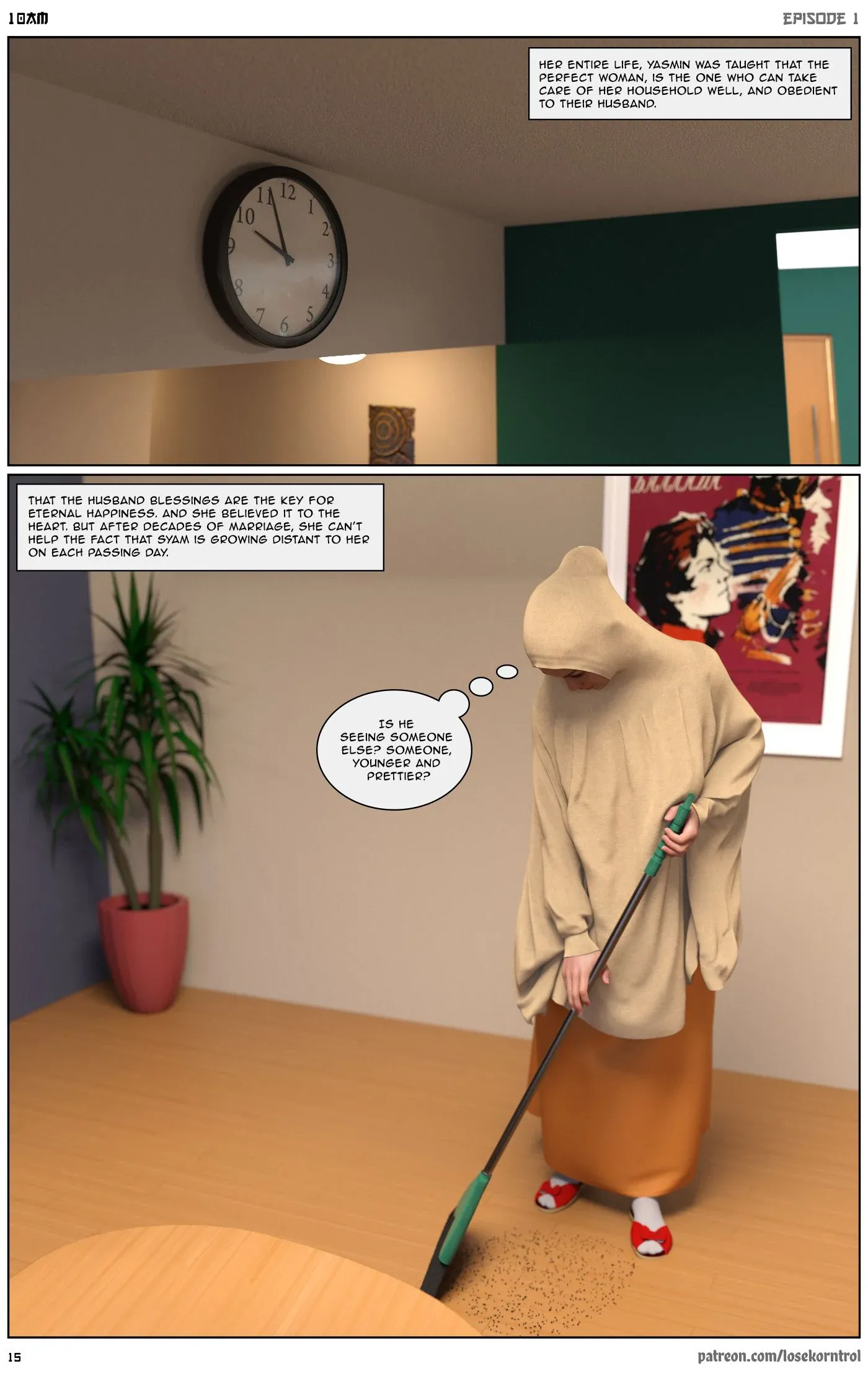 10 AM - 1 . 10 AM - Chapter 1 [LoseKorntrol, Hijab 3DX] - Page 16
