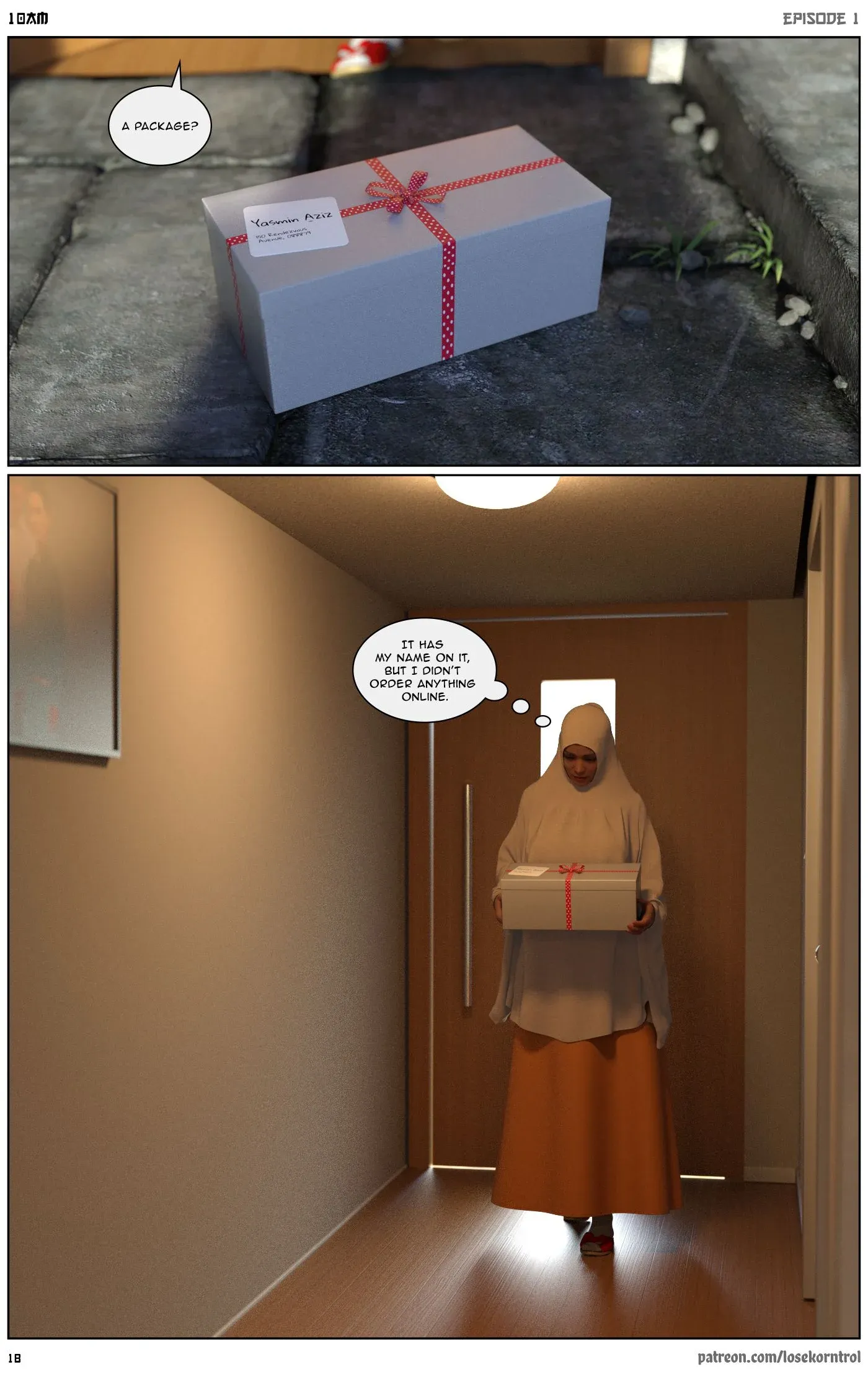 10 AM - 1 . 10 AM - Chapter 1 [LoseKorntrol, Hijab 3DX] - Page 19