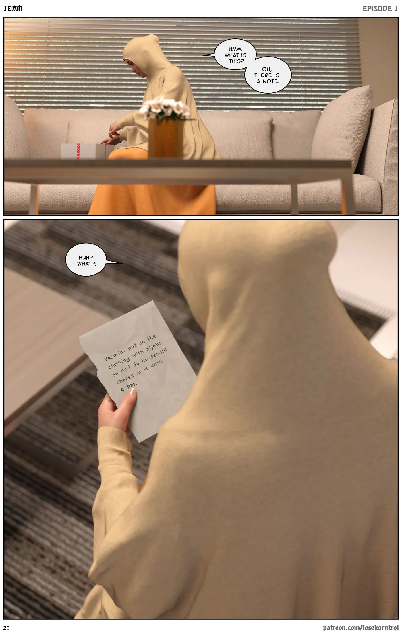 10 AM - 1 . 10 AM - Chapter 1 [LoseKorntrol, Hijab 3DX] - Page 21