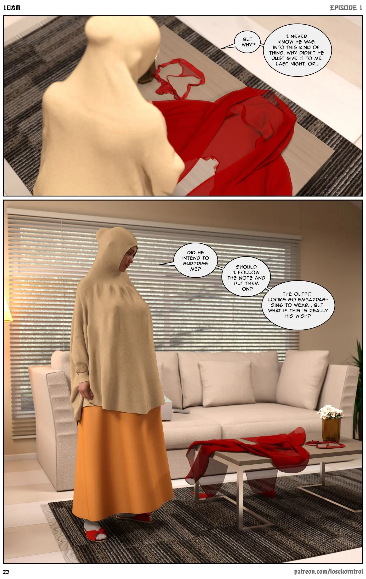 10 AM - 1 . 10 AM - Chapter 1 [LoseKorntrol, Hijab 3DX] - Page 24