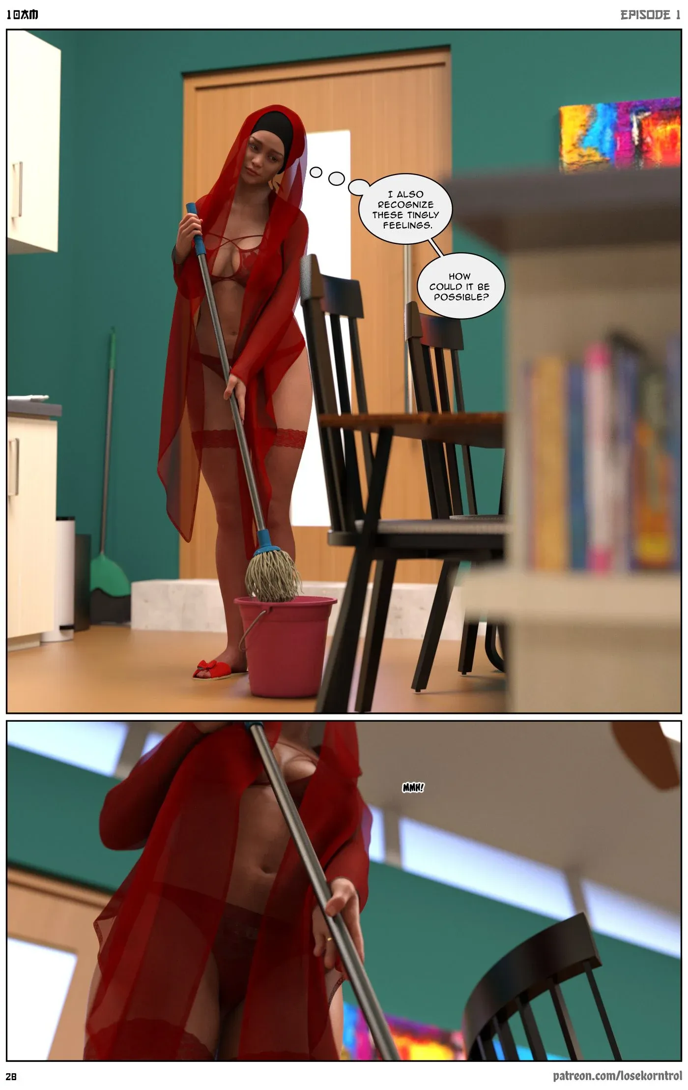 10 AM - 1 . 10 AM - Chapter 1 [LoseKorntrol, Hijab 3DX] - Page 29