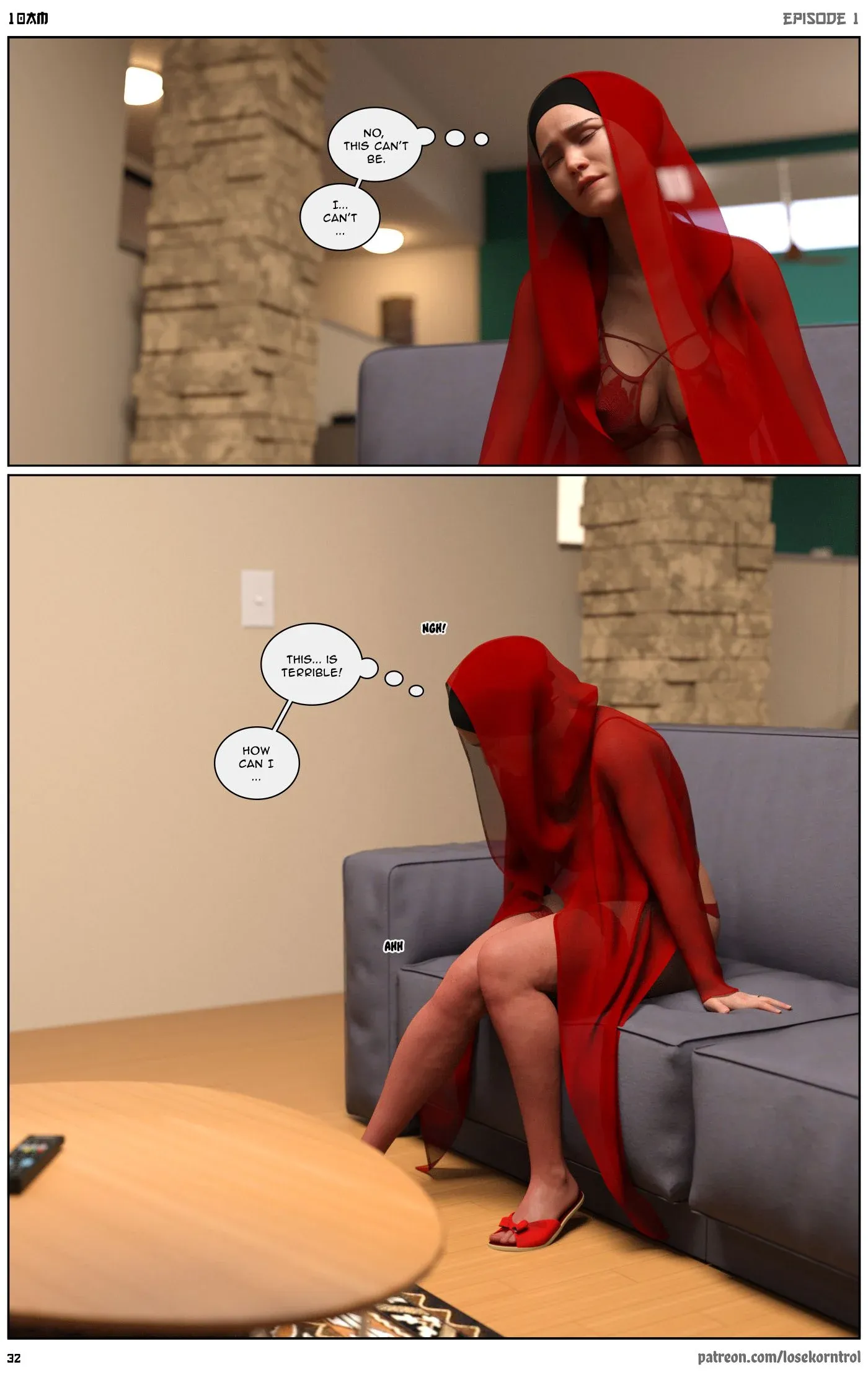 10 AM - 1 . 10 AM - Chapter 1 [LoseKorntrol, Hijab 3DX] - Page 33