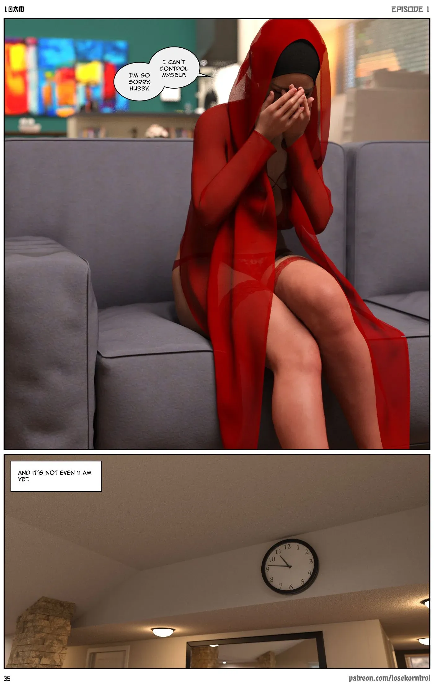 10 AM - 1 . 10 AM - Chapter 1 [LoseKorntrol, Hijab 3DX] - Page 36