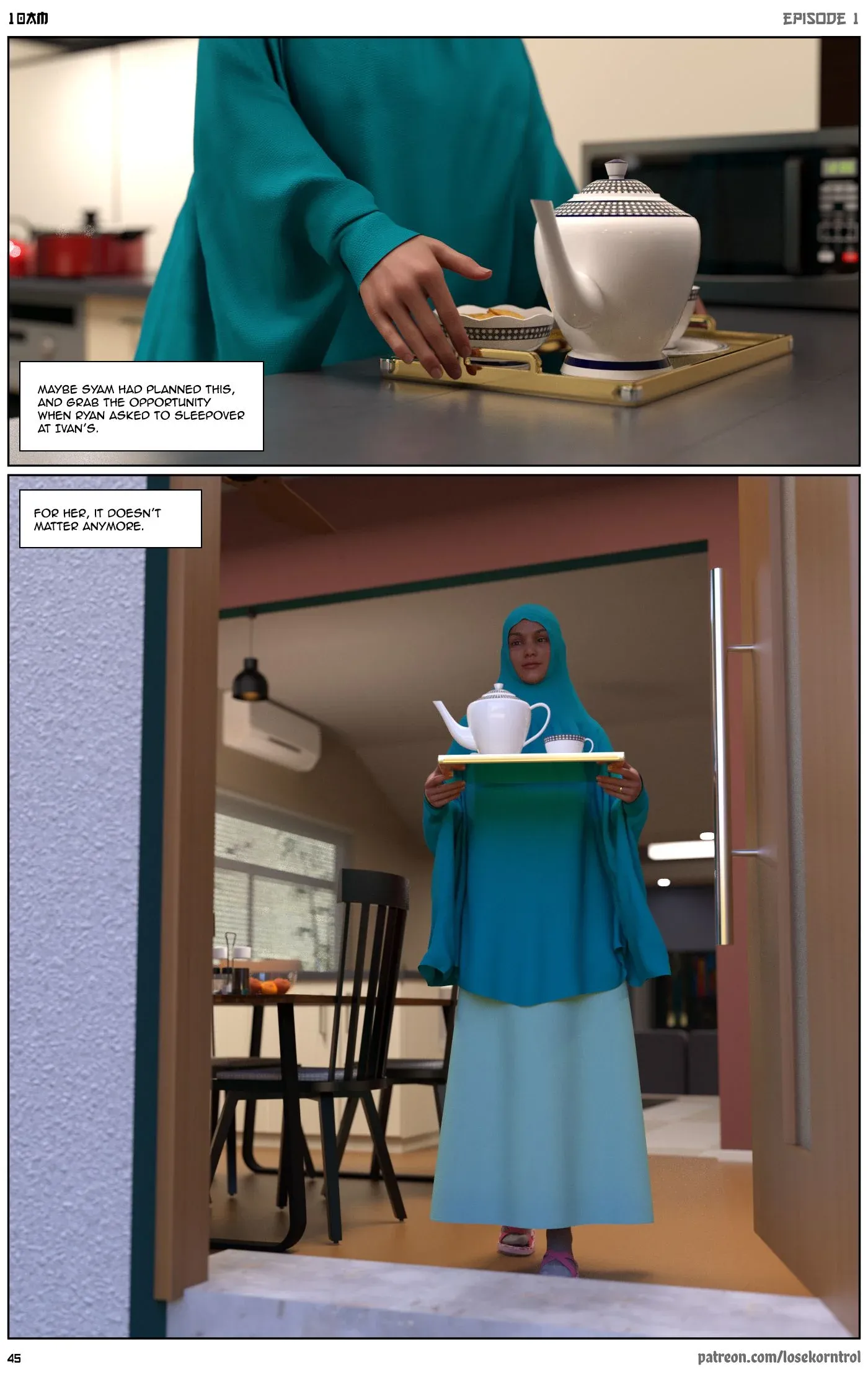 10 AM - 1 . 10 AM - Chapter 1 [LoseKorntrol, Hijab 3DX] - Page 46