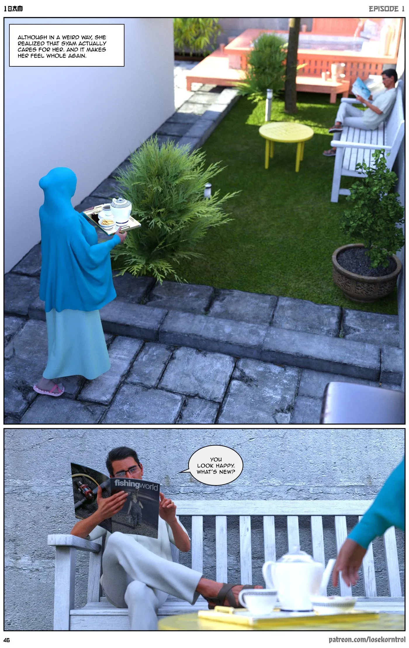 10 AM - 1 . 10 AM - Chapter 1 [LoseKorntrol, Hijab 3DX] - Page 47