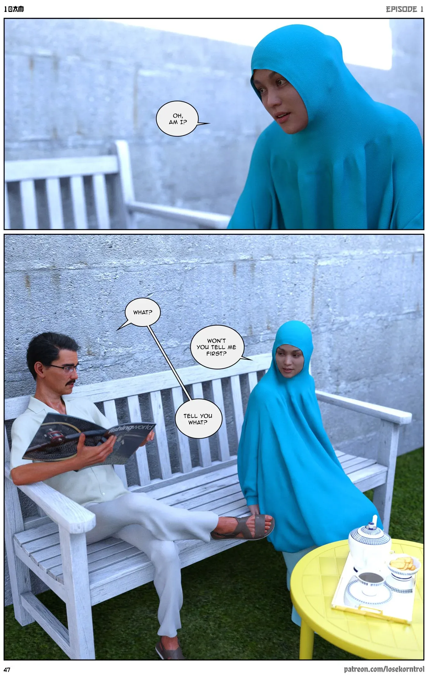 10 AM - 1 . 10 AM - Chapter 1 [LoseKorntrol, Hijab 3DX] - Page 48