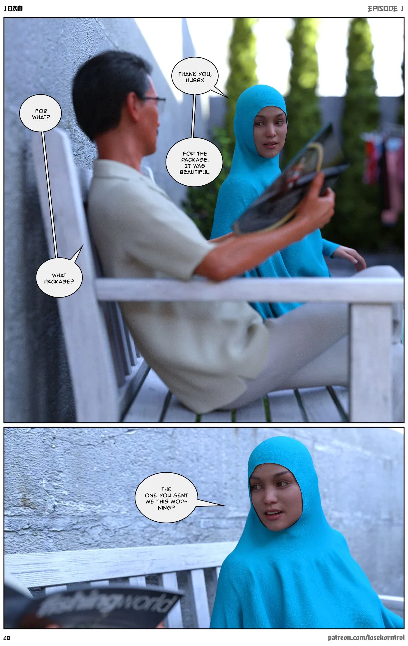 10 AM - 1 . 10 AM - Chapter 1 [LoseKorntrol, Hijab 3DX] - Page 49