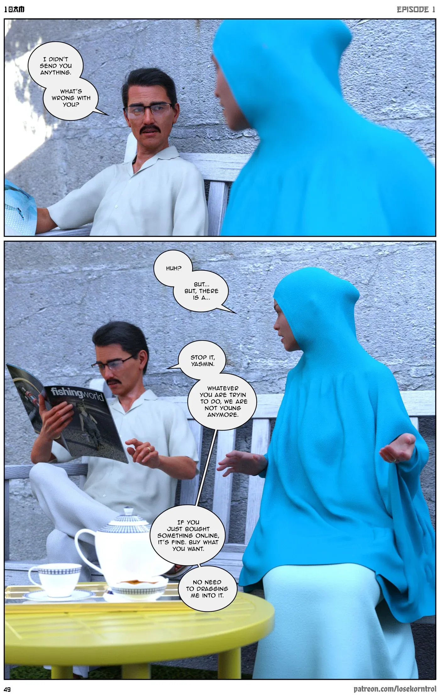 10 AM - 1 . 10 AM - Chapter 1 [LoseKorntrol, Hijab 3DX] - Page 50