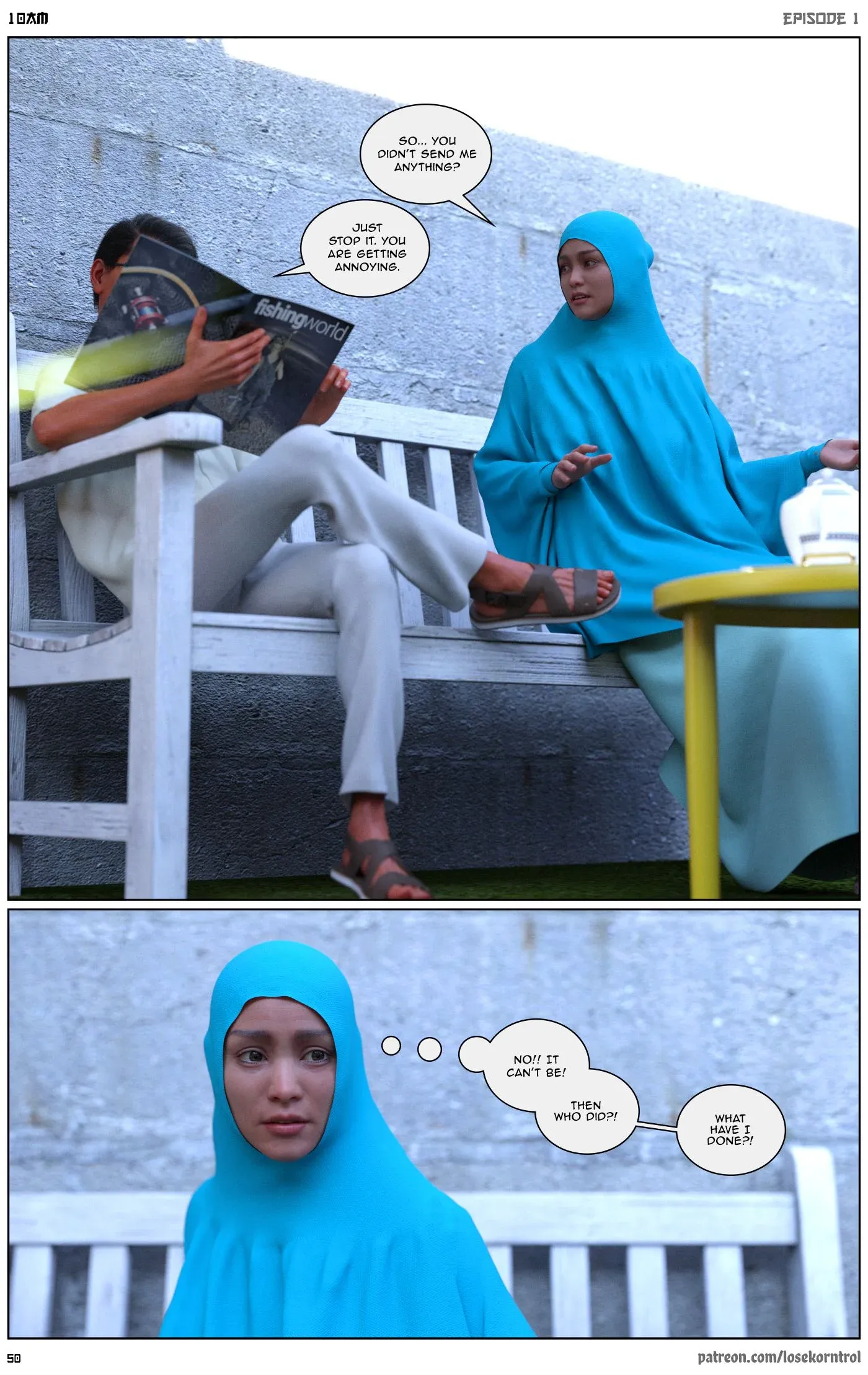 10 AM - 1 . 10 AM - Chapter 1 [LoseKorntrol, Hijab 3DX] - Page 51